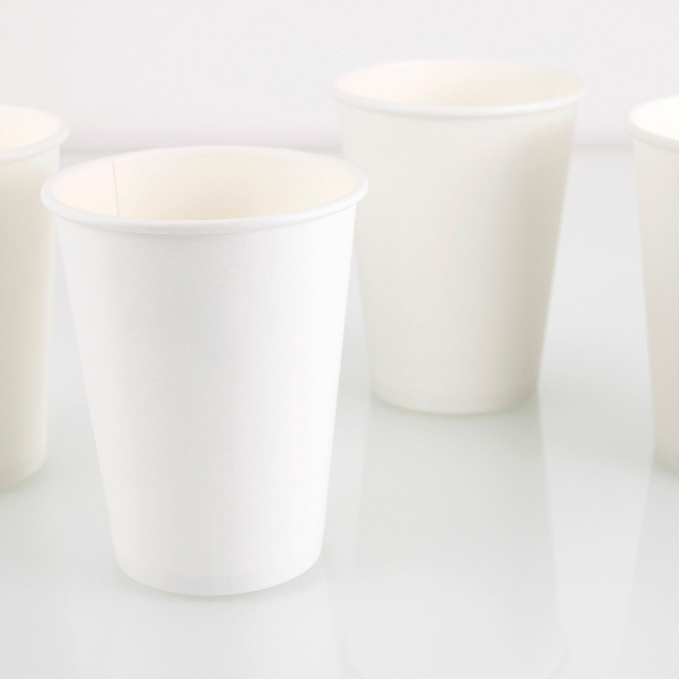 公版單層淋膜杯 12oz 白色