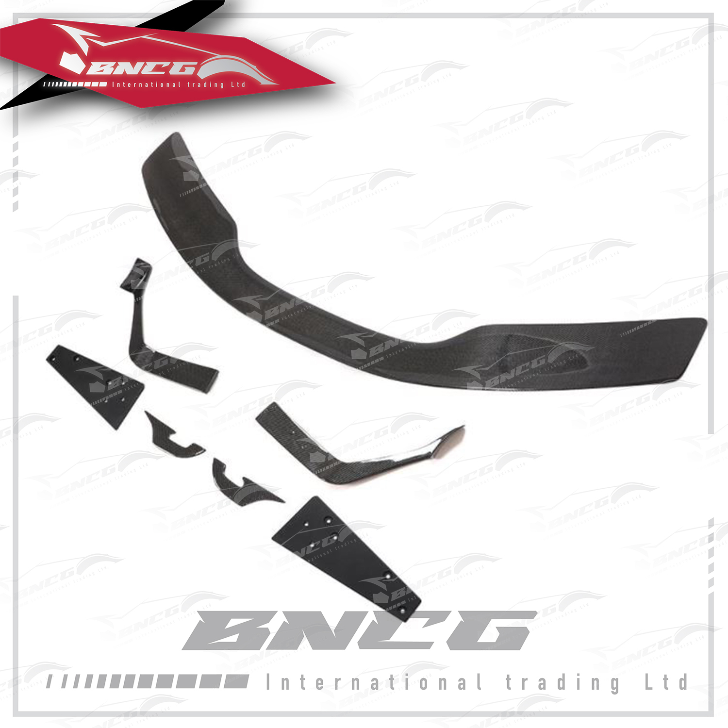 麥拉倫 McLaren 540C 570s 改裝 卡夢 碳纖維 外觀件 空力套件 尾翼 擾流板【6件套】