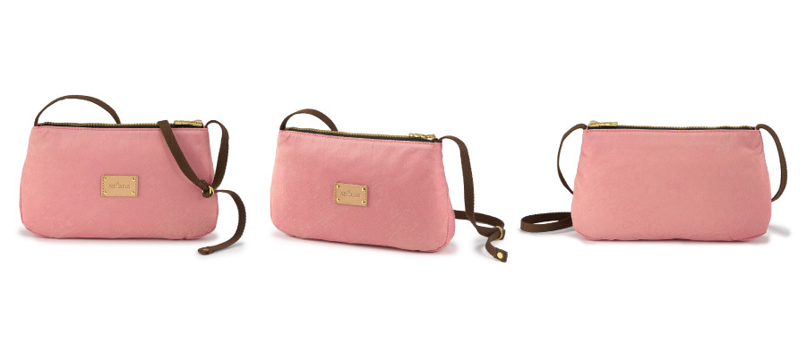 粉色斜背包 女性休閒包 輕量型斜背包 防潑水斜背包 側背包 輕量斜肩包  Soldier 未來之境斜肩包 satana SOS2830-631 浮光粉 商品介紹 5