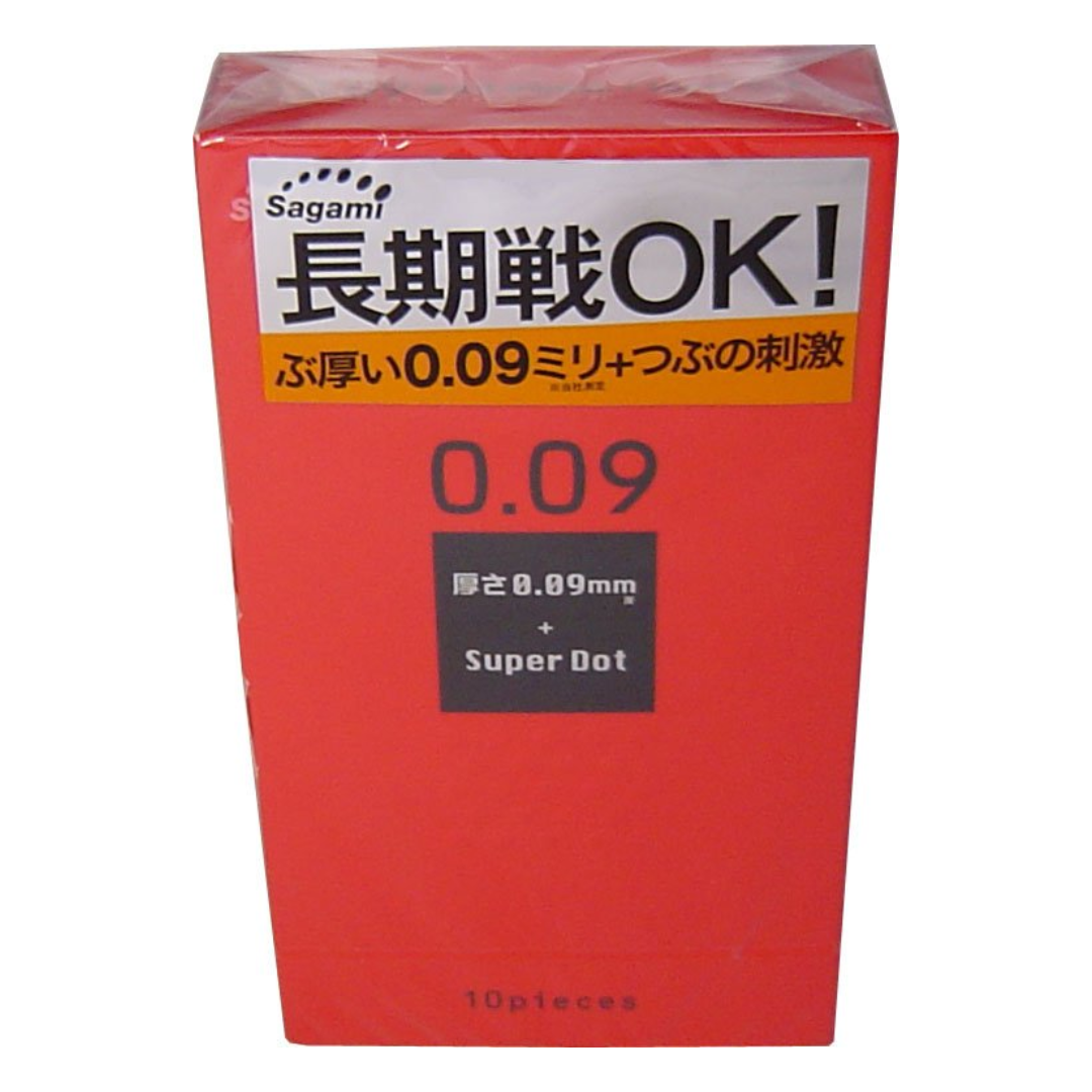 相模 0.09 凸點 10 片裝 乳膠安全套