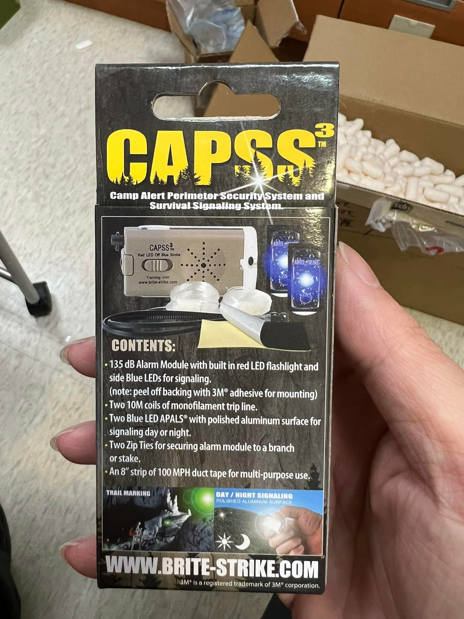 Camp Alert Perimeter Security System And Survival Signaling System