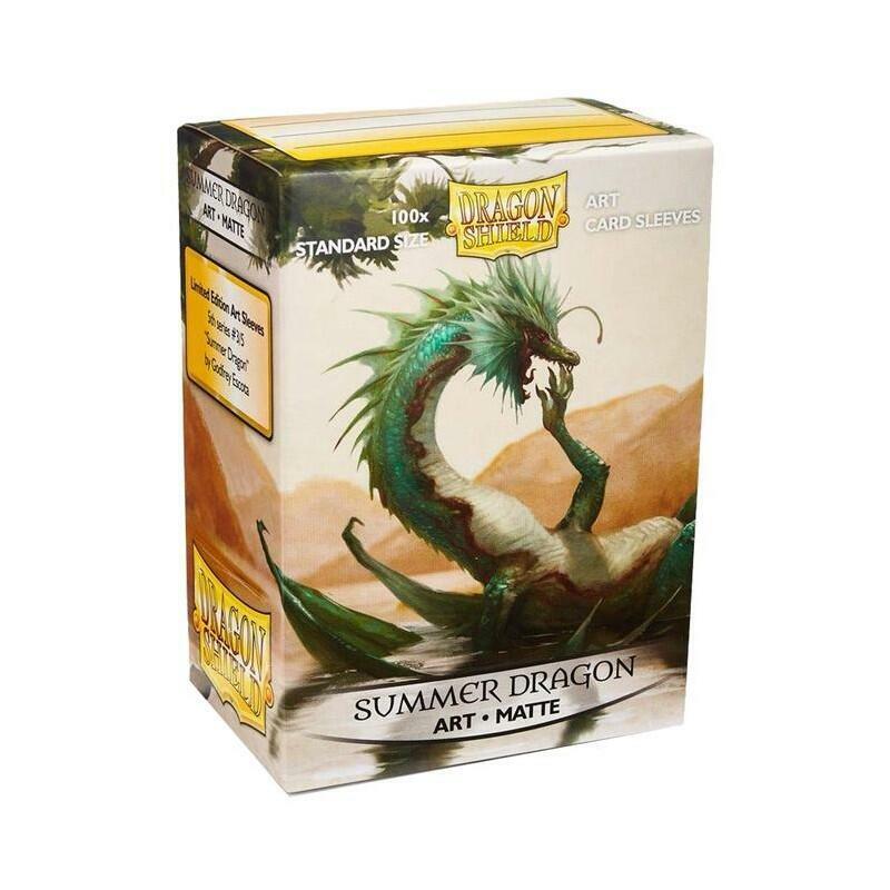 龍盾 磨砂牌套 卡套 Summer Dragon Dragon Shield Sleeves