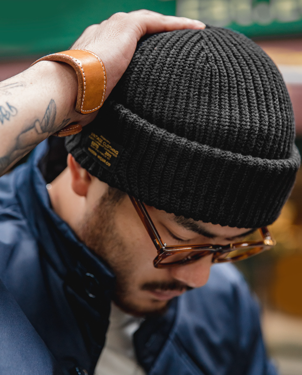 【HTXM001】惡搞土匪捲邊全套頭設計雙用毛帽