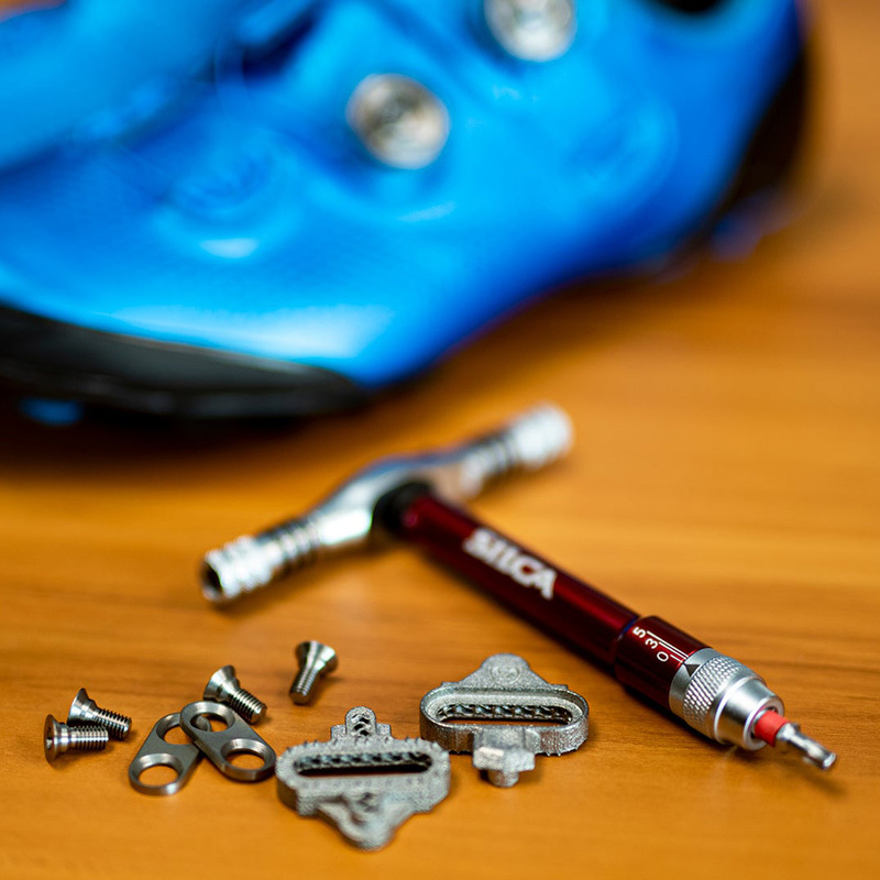 Silca TITANIUM Cleats (with TI Hardware)