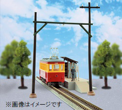 Tomytec 情景小物 80 HOe規 架線柱 A