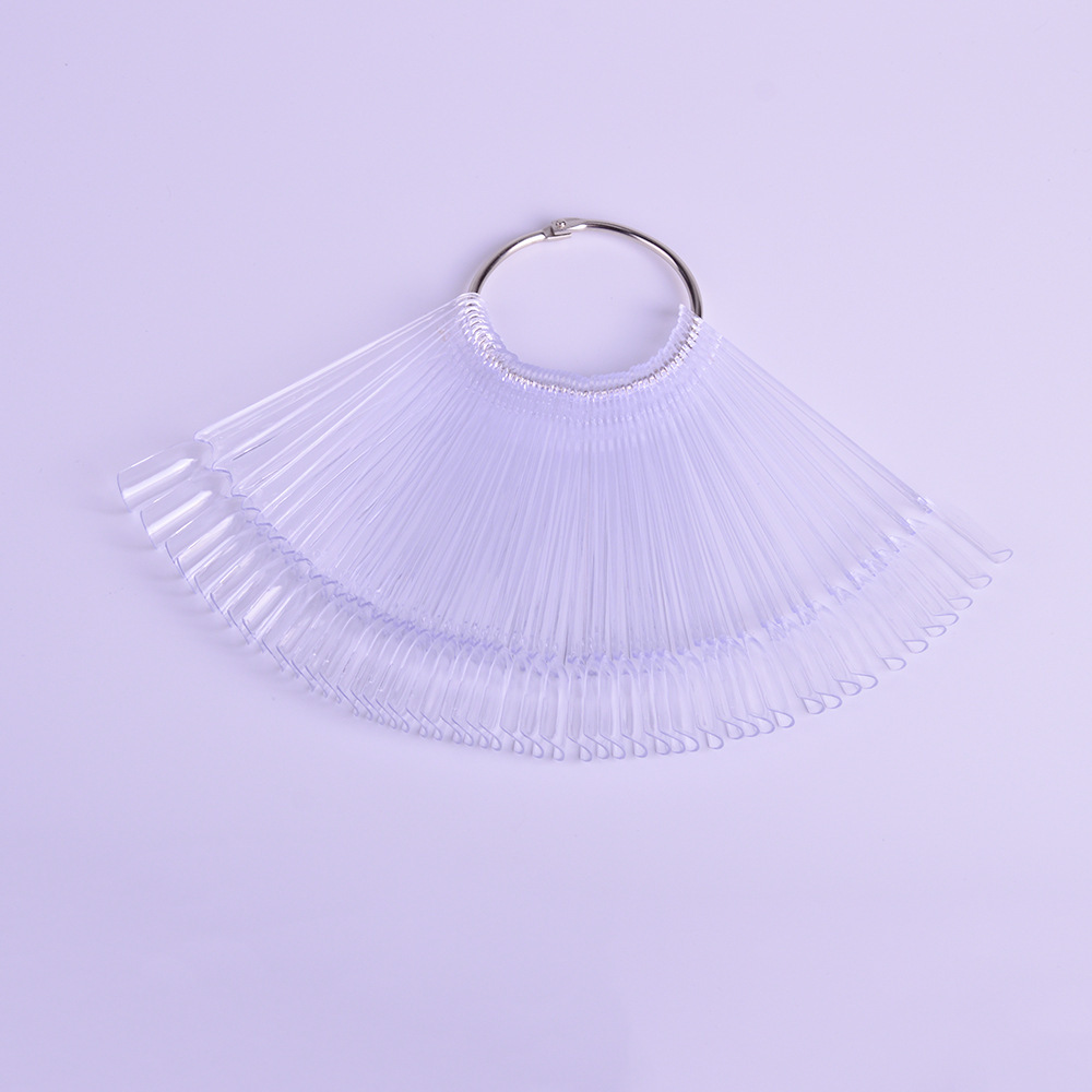 獨立練習甲片 / 色版甲片 -2色 / 細方形 50支