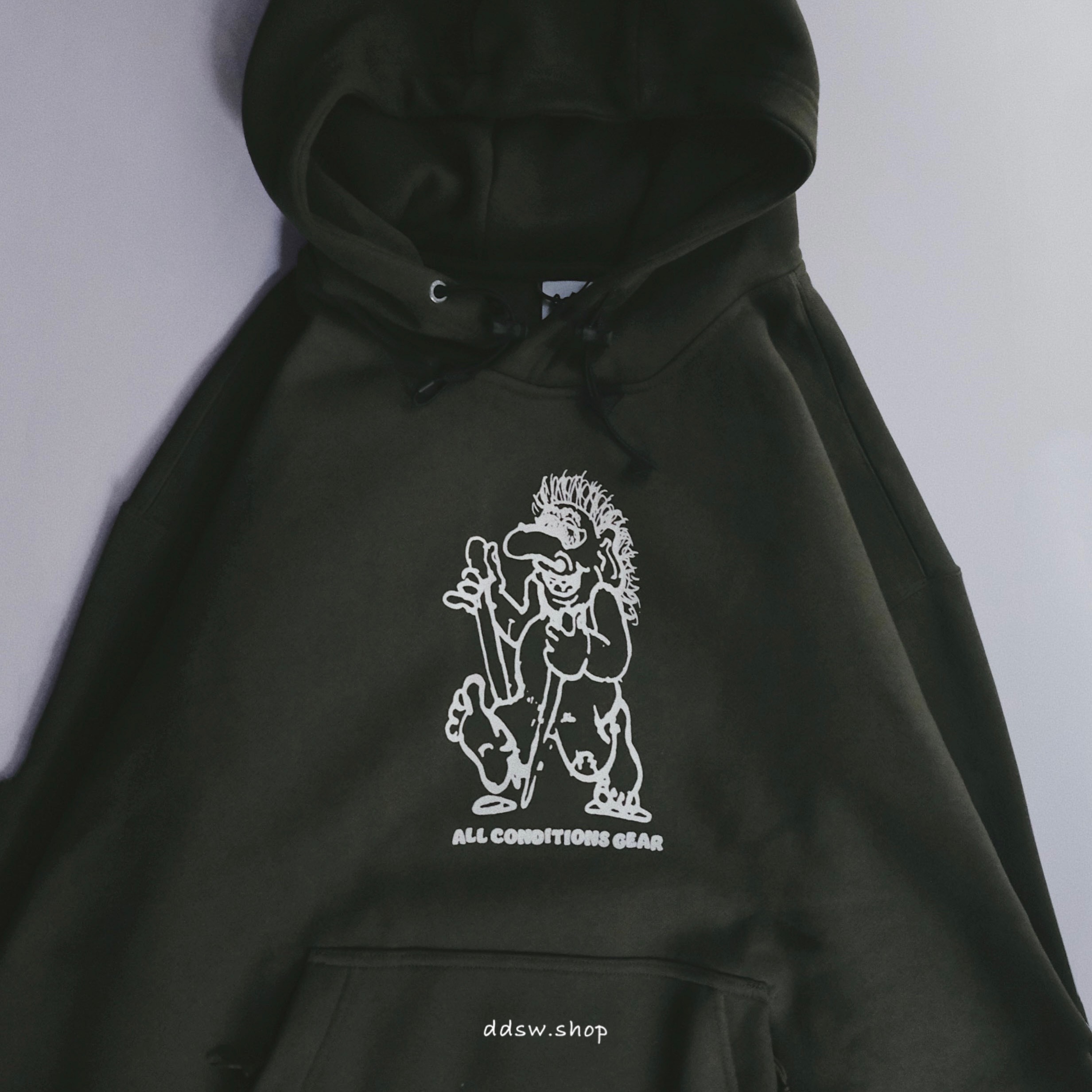 "代購" Nike ACG Therma 帽T 野人厚磅帽T 內刷毛 軍綠DJ1431-325