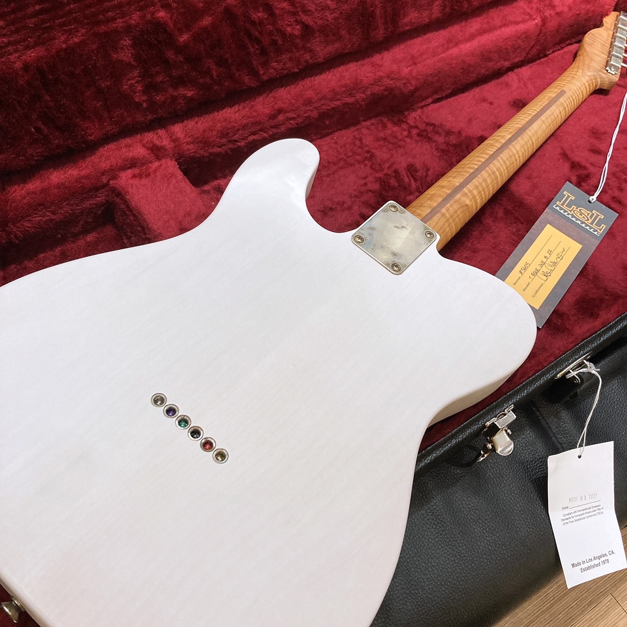 LSL  vintage cream T bone tele 美國手工製 頂級訂製款 relic 無量產 附硬盒 電吉他