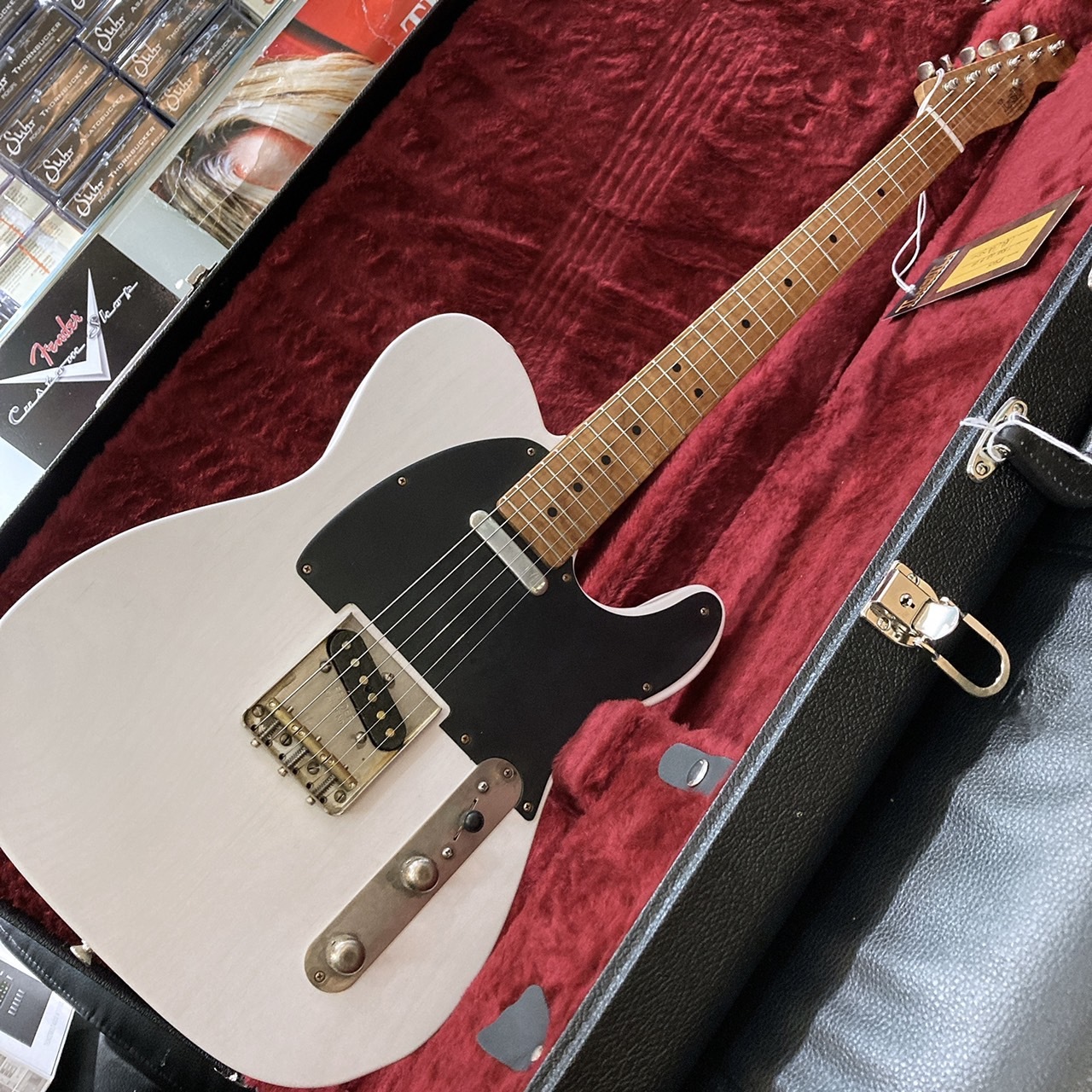 LSL  vintage cream T bone tele 美國手工製 頂級訂製款 relic 無量產 附硬盒 電吉他