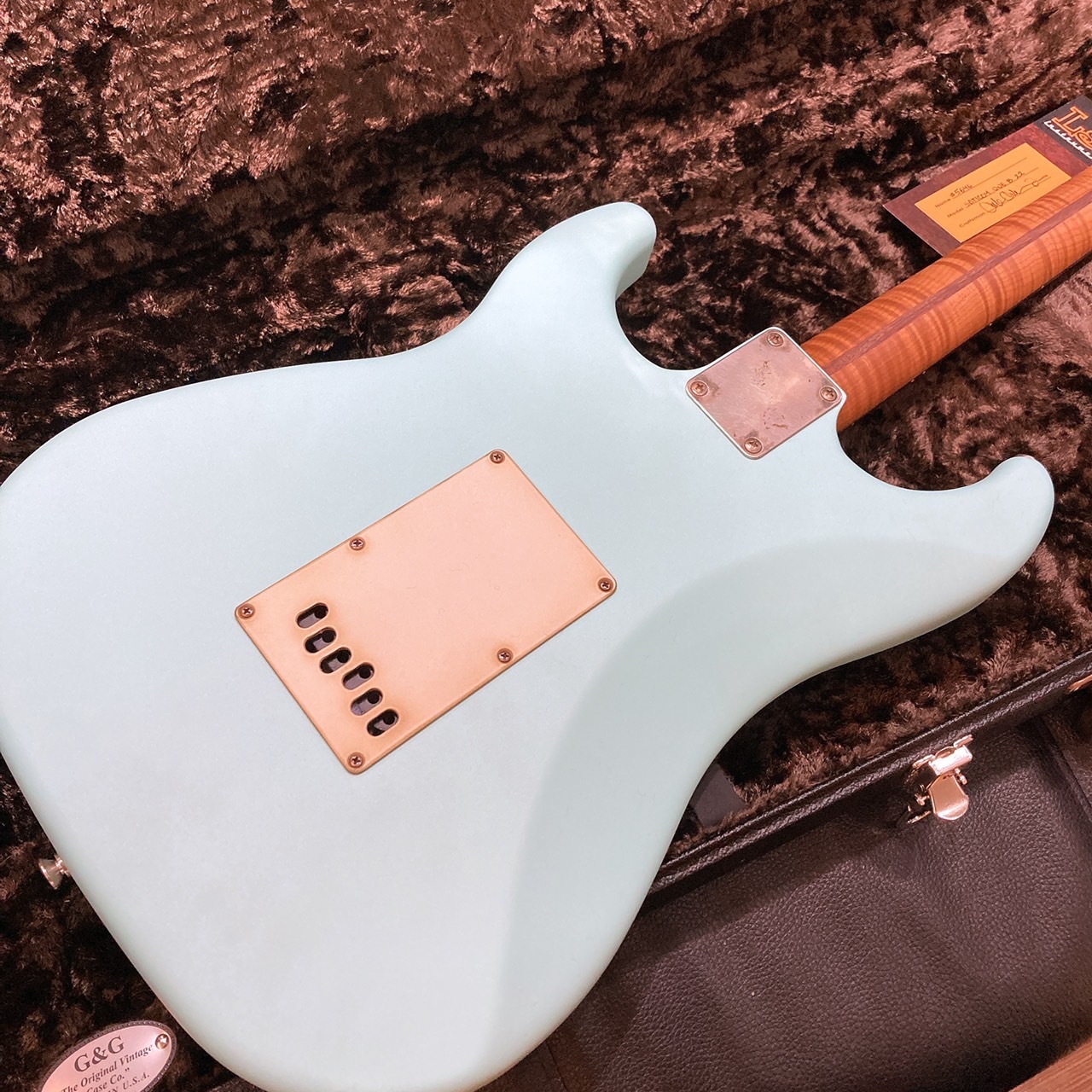 LSL 美國手工製 電吉他 頂級訂製款 relic Setoam Green 無量產 附硬盒