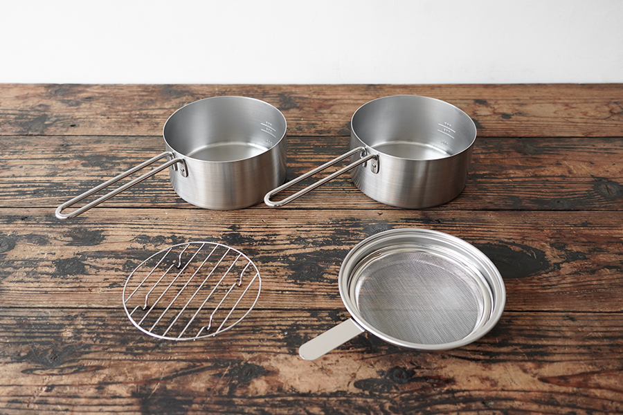 栗原晴美-炸物鍋4件組16cm