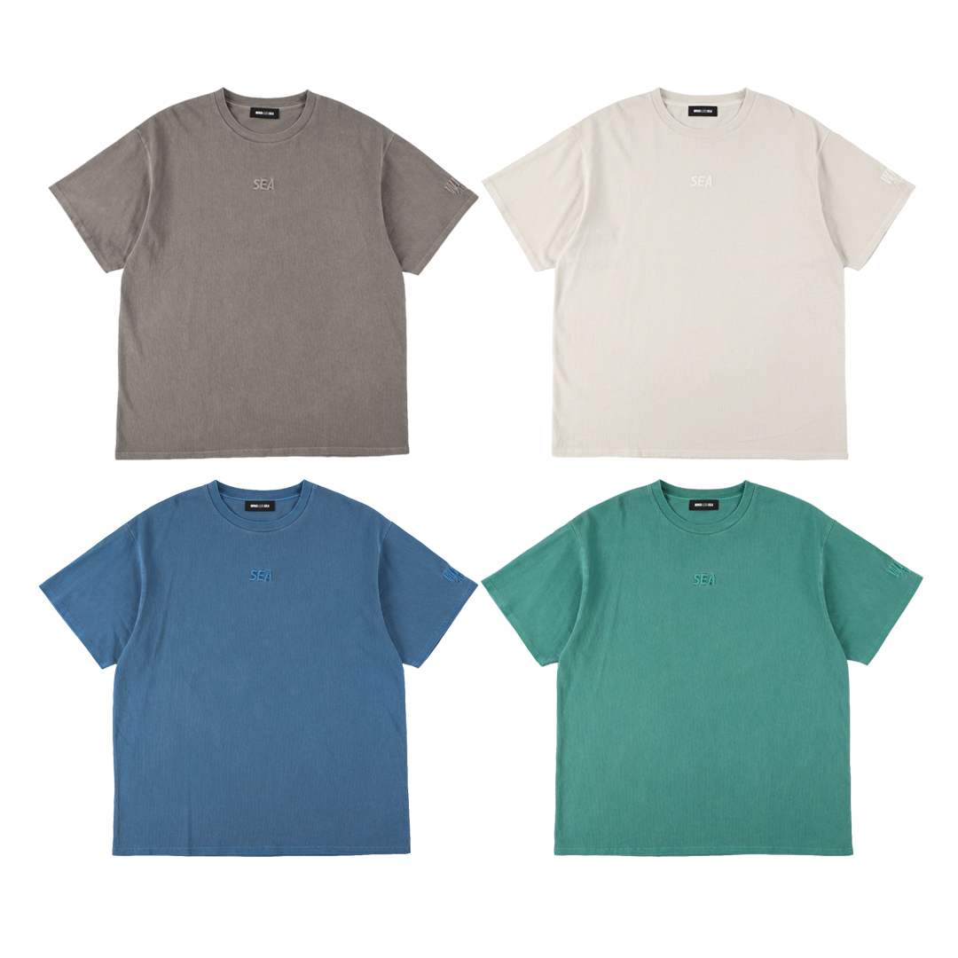 WIND AND SEA PIGMENT DYE SS TEE