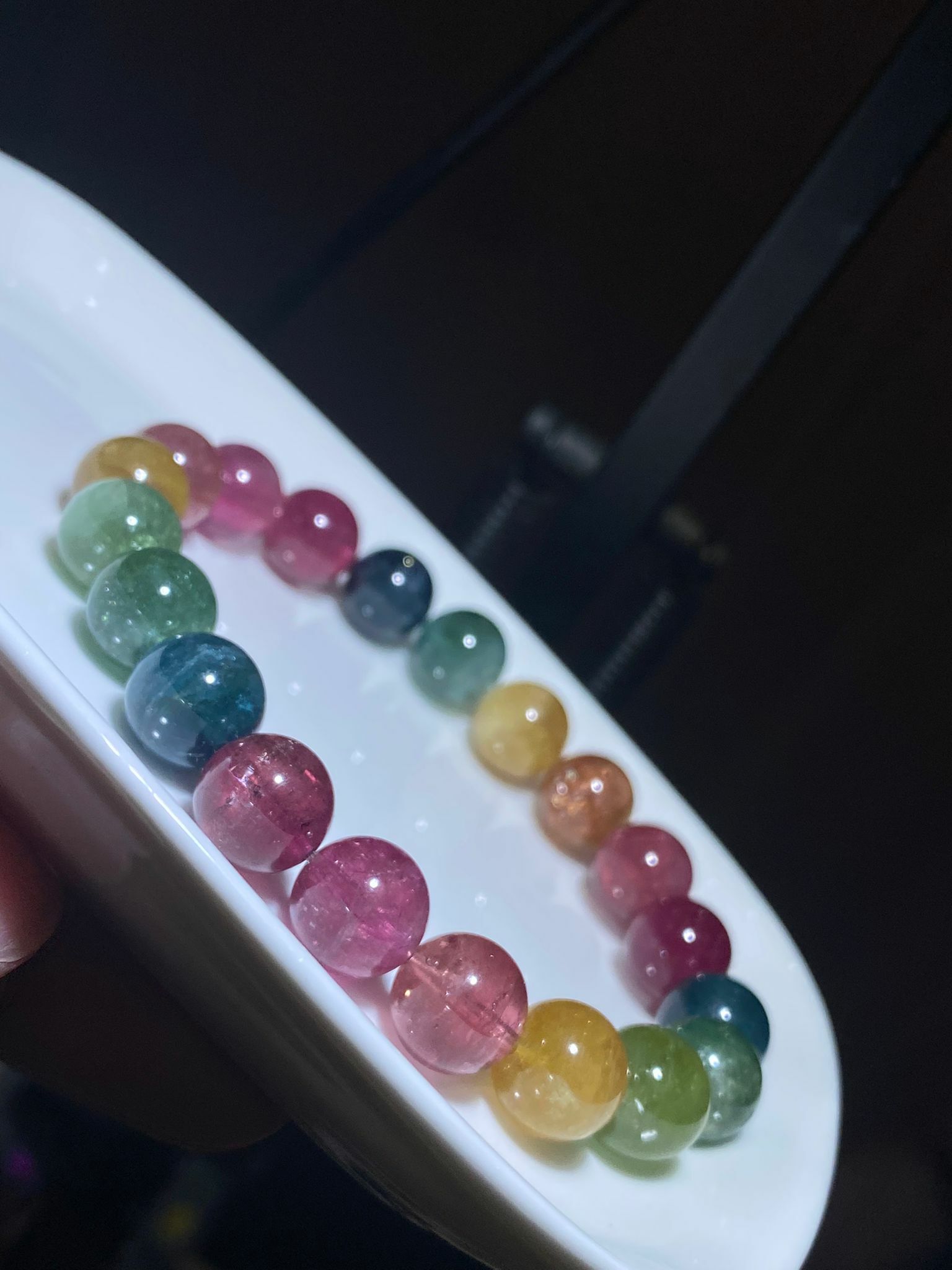 大珠彩虹碧璽10-10.3mm