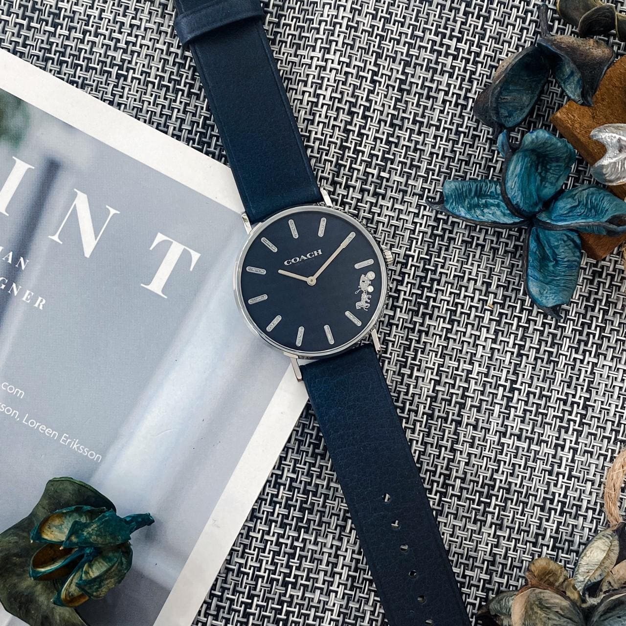 【Coach】經典馬車時尚晶鑽腕錶 CO14503850 (36mm)  現代鐘錶