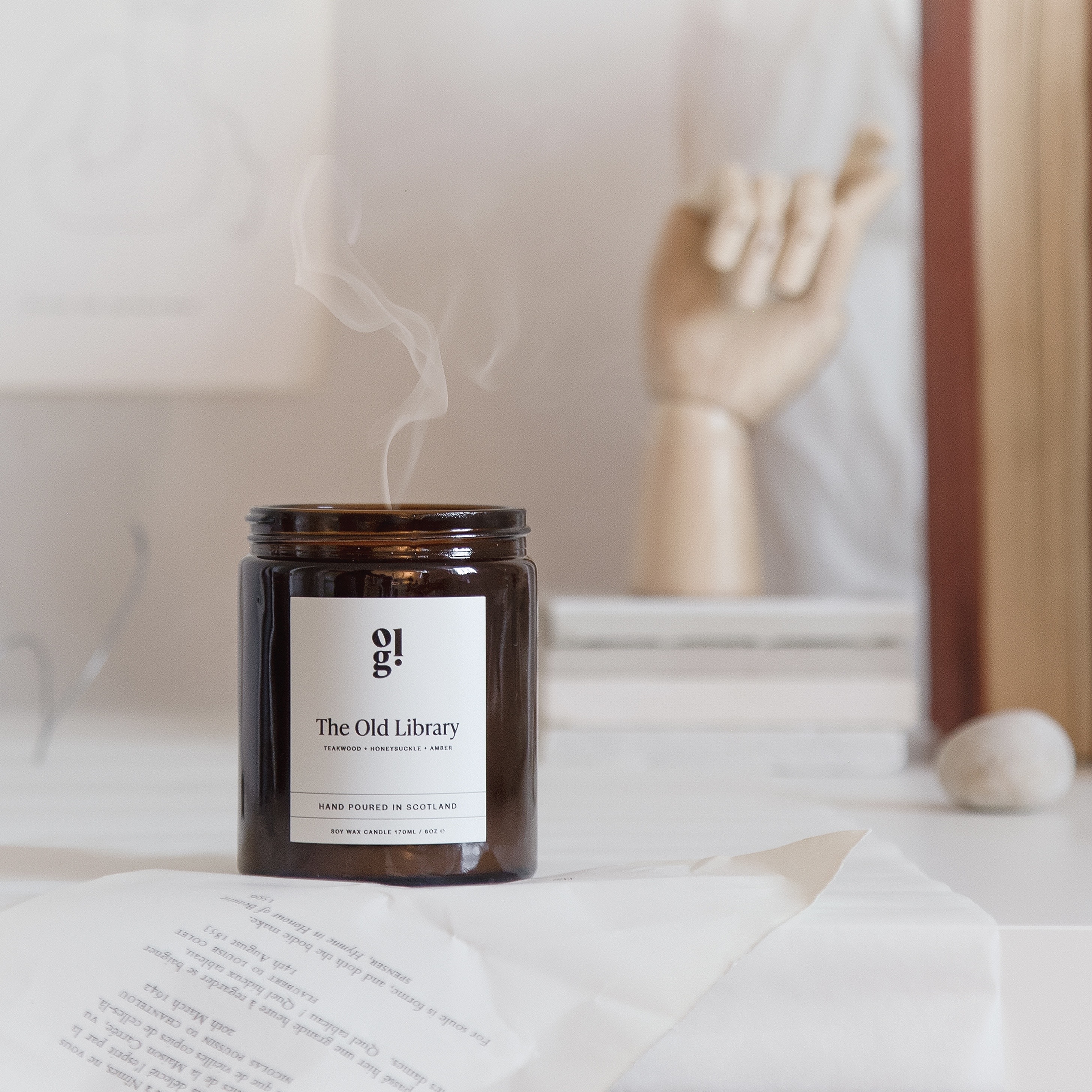 The Old Library 古老圖書館 香氛蠟燭 - Our Lovely Goods