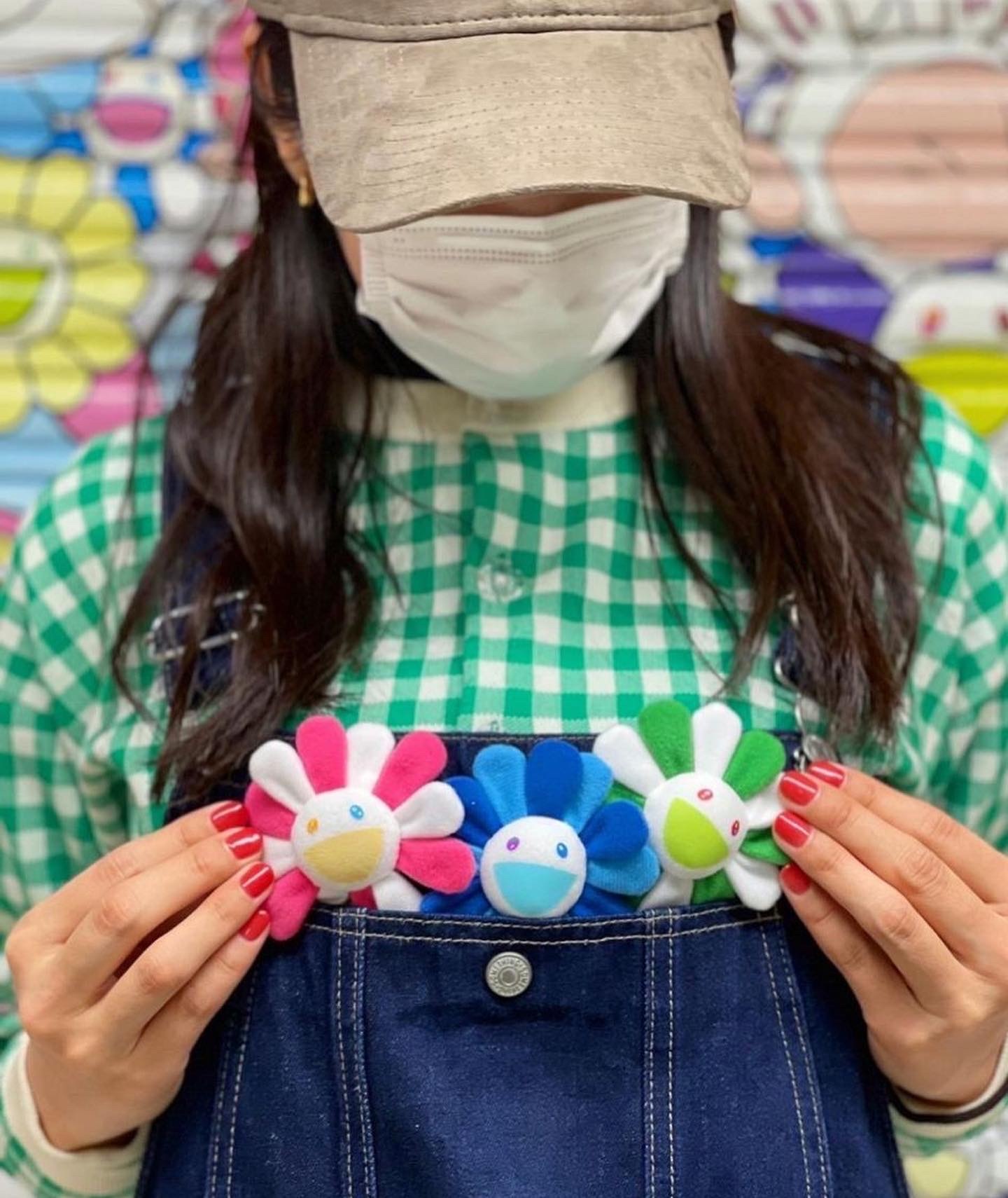 村上隆Takashi Murakami Flower Key Chain (3Colors)
