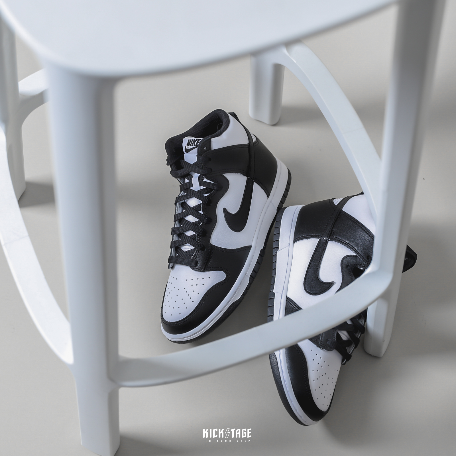 男鞋 NIKE DUNK HI RETRO 'Panda' 熊貓 白黑 黑白 高筒 休閒鞋【DD1399-105】
