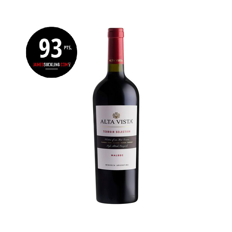 (JS93) Alta Vista Malbec 2018 阿根廷阿爾塔維斯塔 風土精選馬爾貝克紅酒 750ml [7798057483565_2018]