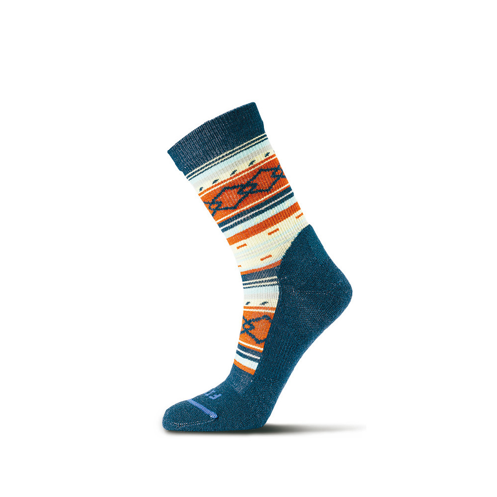 FITS 女 健行生活襪-羊毛襪 Women's Casual Crew Aztec - F5172