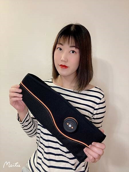 蜜拉Mira推薦微電流炫腹爆汗健身按摩腰帶手臂，懶人必備