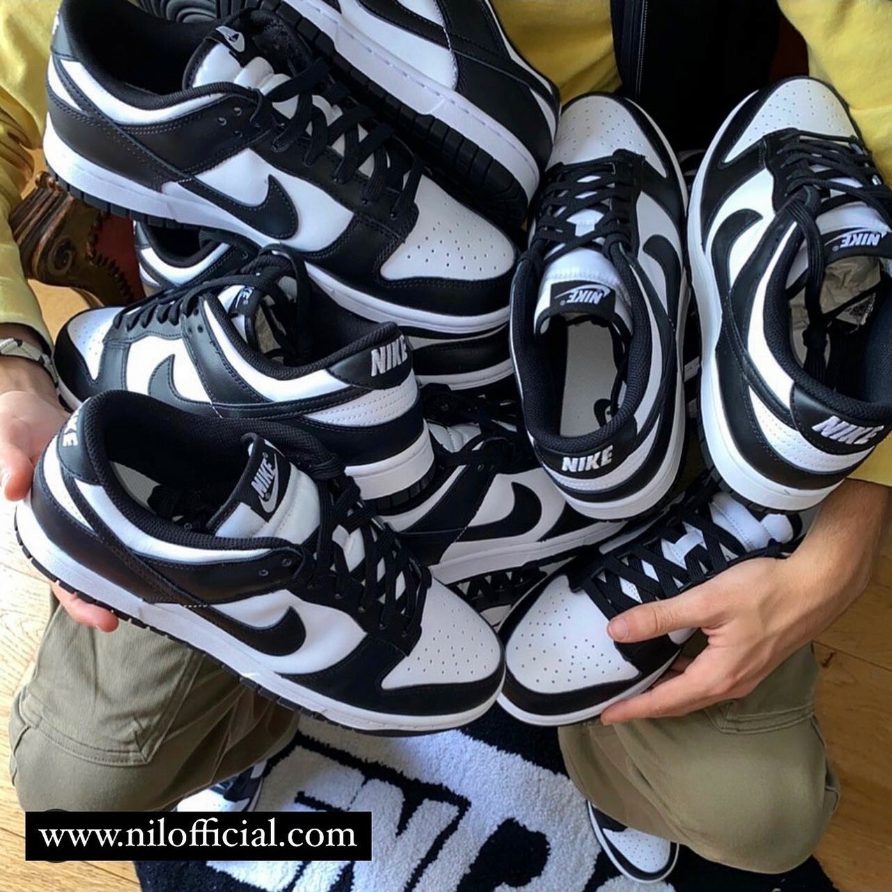 NIKE DUNK LOW 經典款 黑白 熊貓