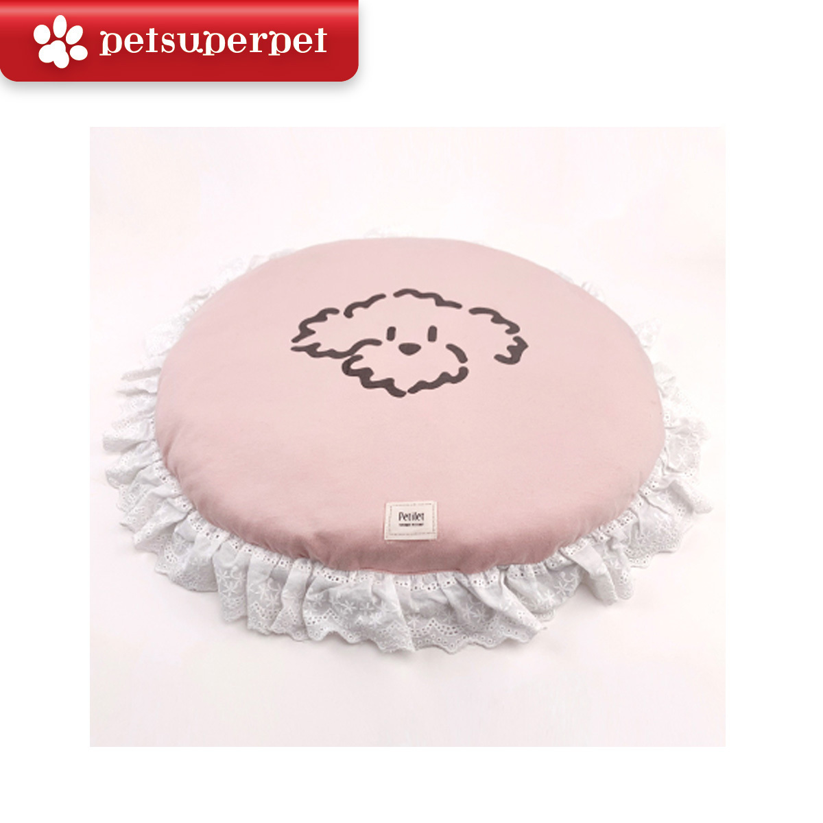 IsPet Petilet 全棉帆布小圓墊