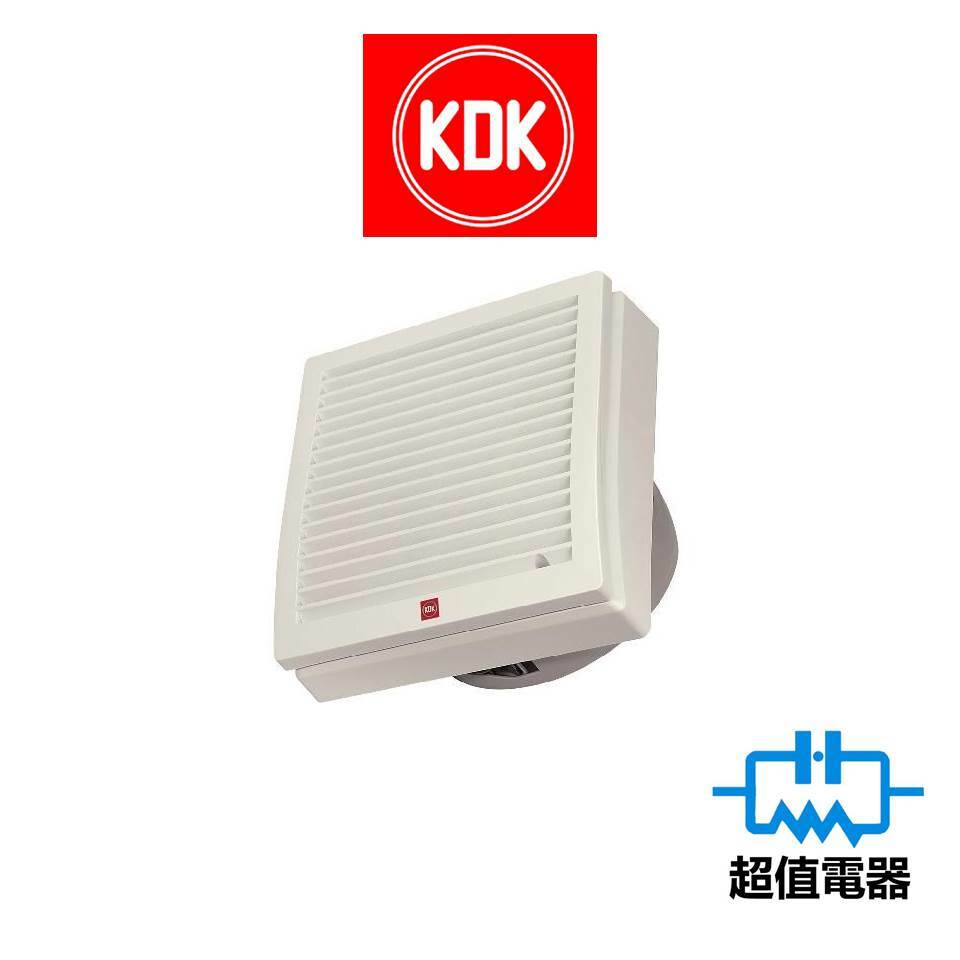 KDK 15WHC07 6吋 圓背 電動背板抽氣扇