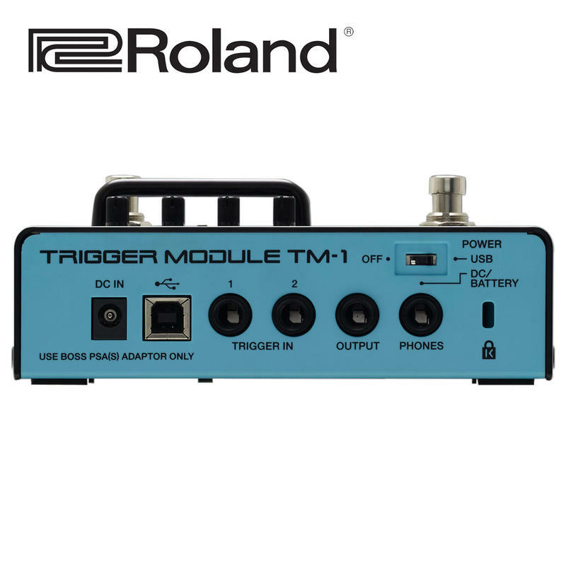 ROLAND 樂蘭 TM-1 鼓拾音音源機 Trigger Module 公司貨