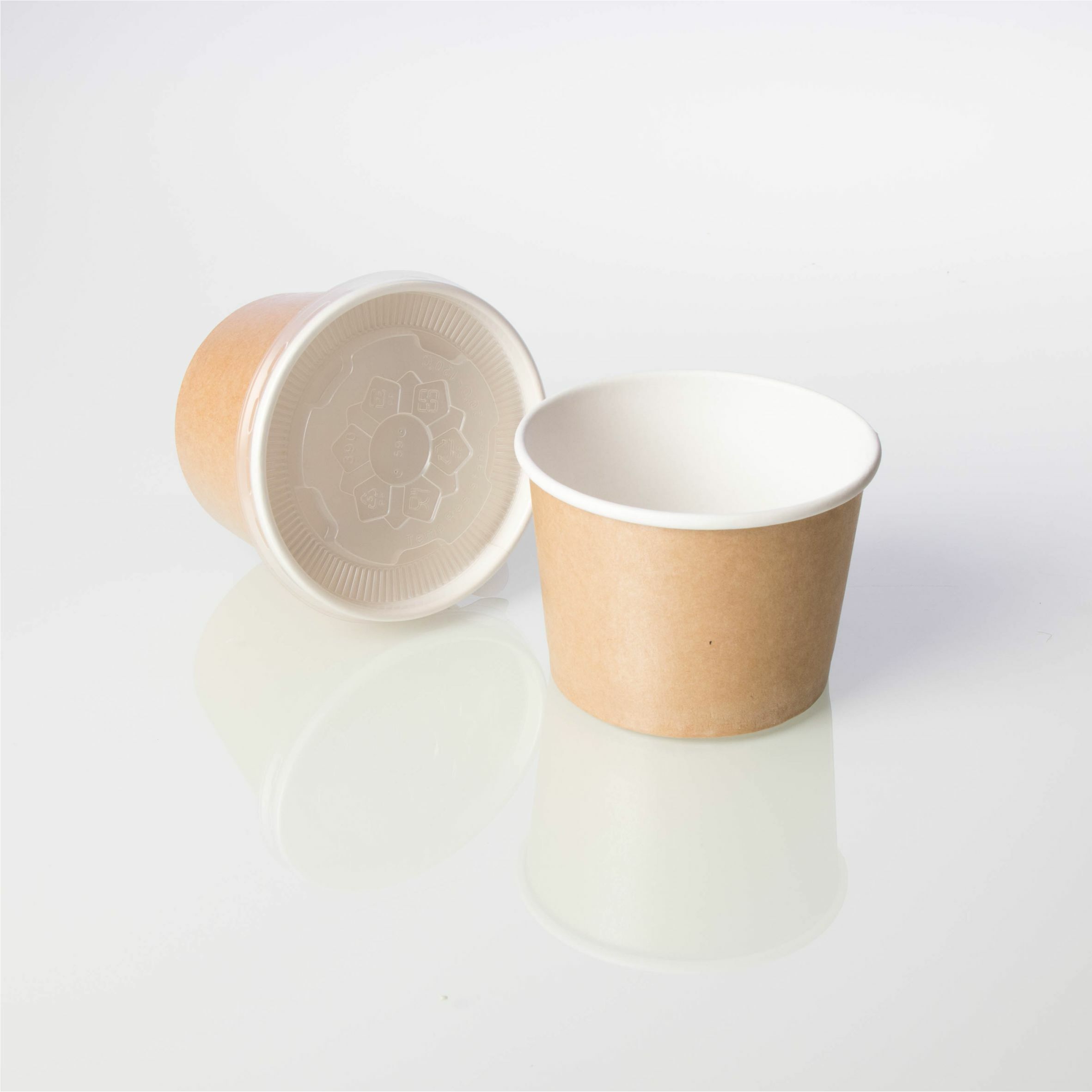 紙湯杯390 牛皮色