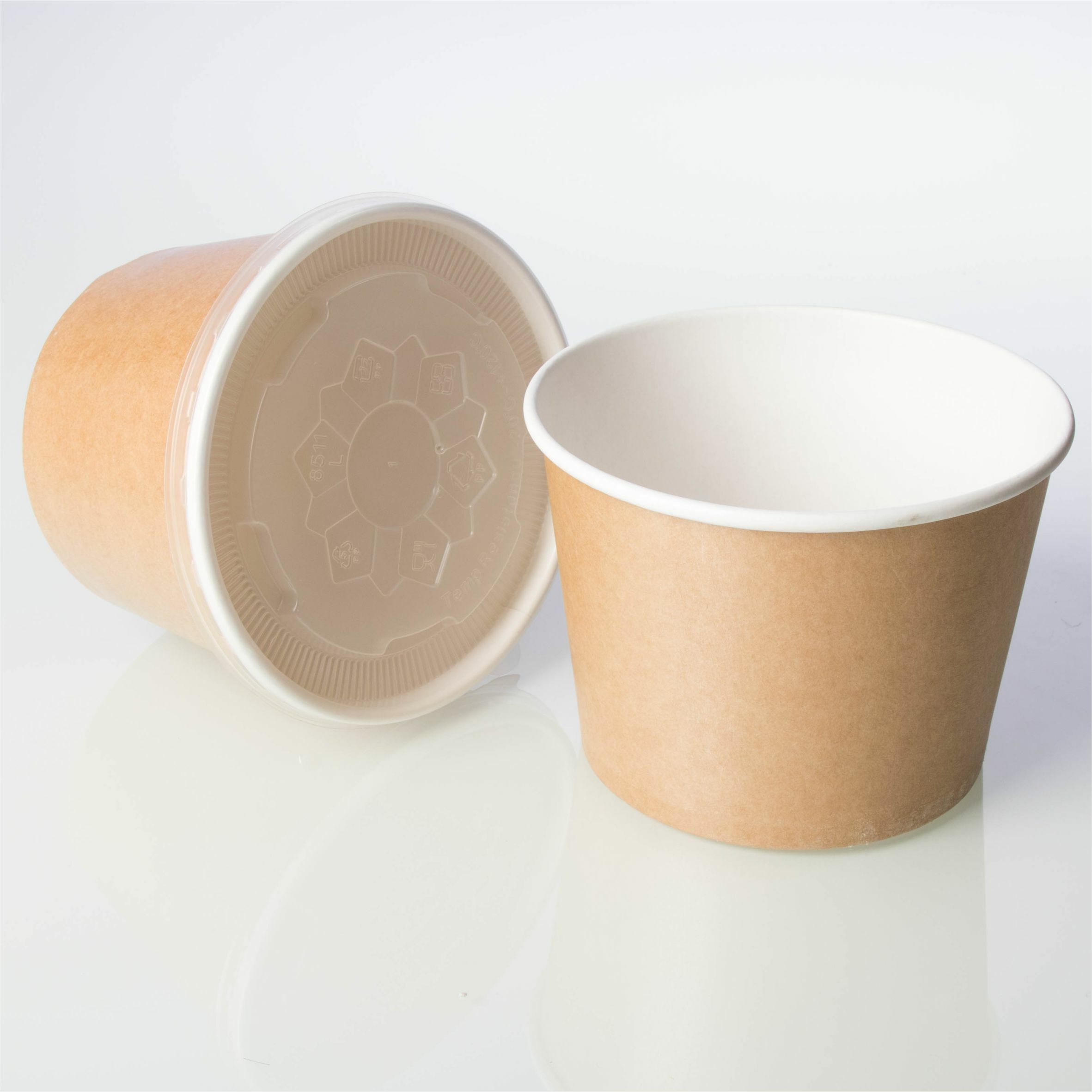 紙湯杯1000 牛皮色