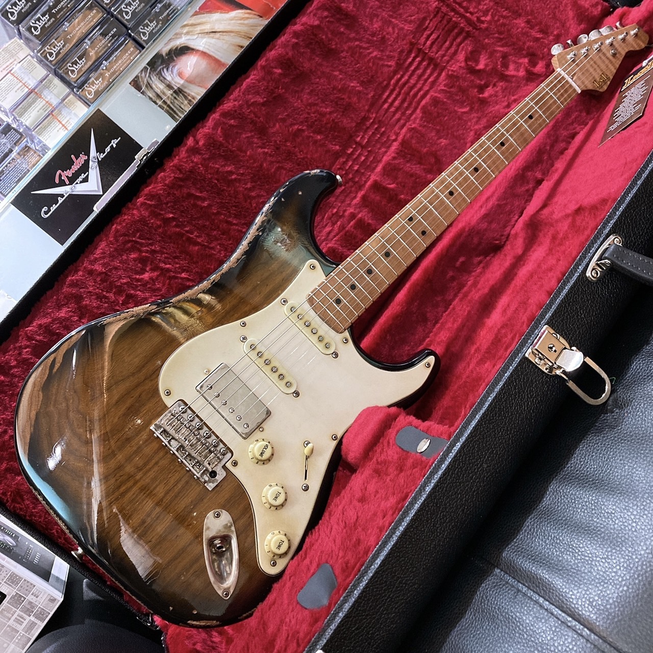 LSL Ashlee strat 美國手工製 頂級訂製款 relic 無量產 附硬盒 電吉他