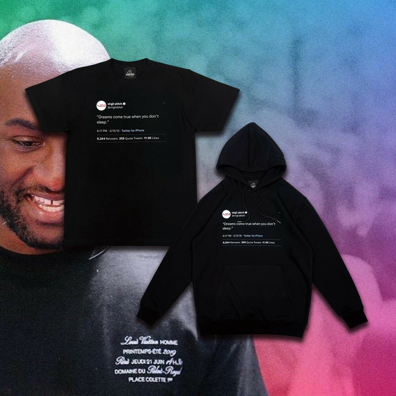 GHOST MADE  《 VIRGIL ABLOH 》紀念款 短袖 T / 帽T GHOSTMADE