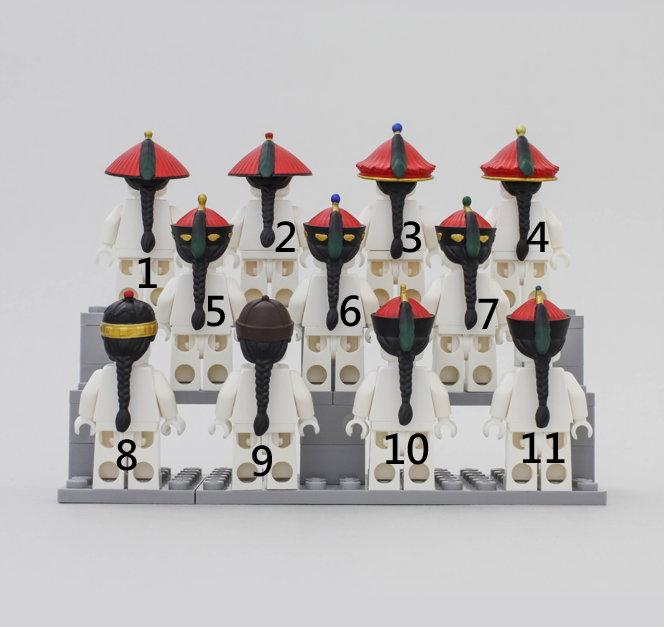 [樂宜樂] 配件 髮型古代清朝 官帽