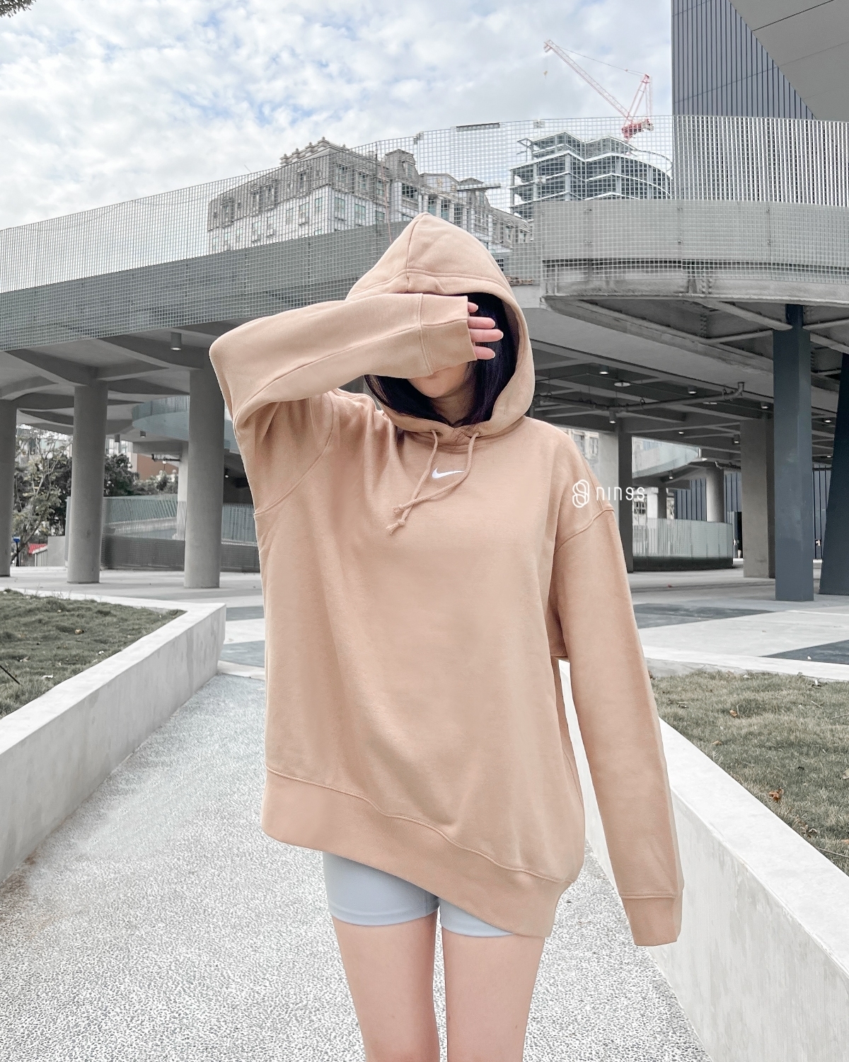 【零碼】NIKE S COLLECTION ESSENTIALS 裸膚色 帽踢 DJ7669200