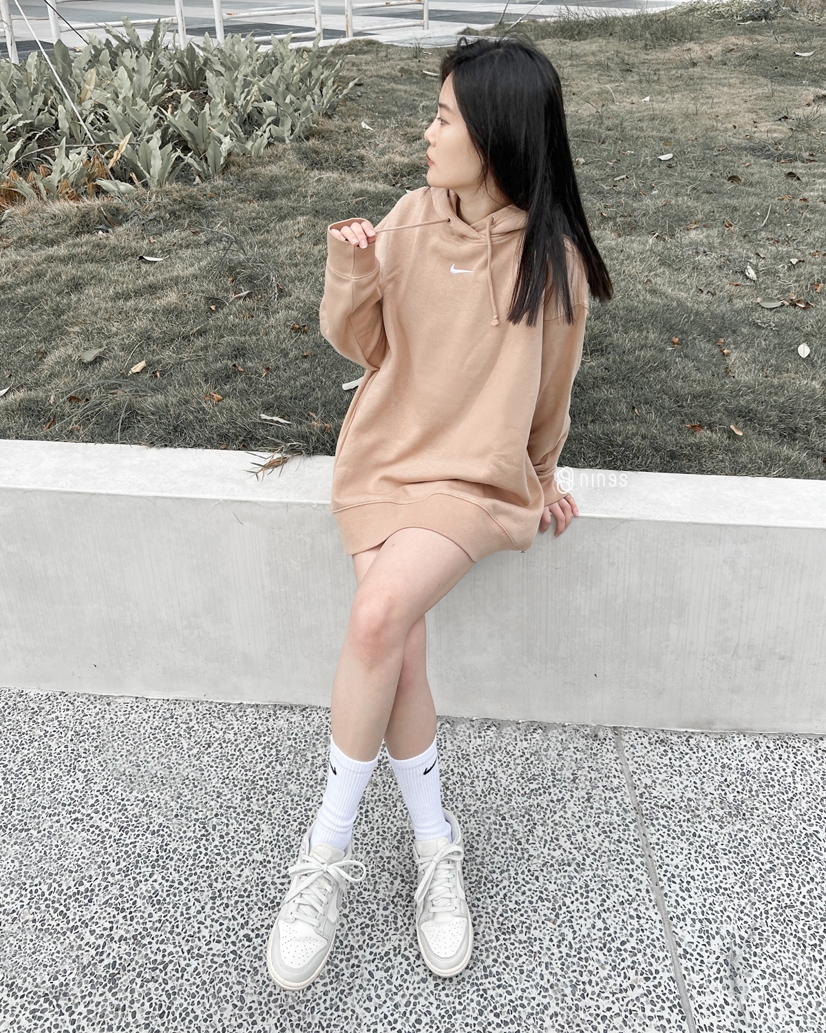 【零碼】NIKE S COLLECTION ESSENTIALS 裸膚色 帽踢 DJ7669200