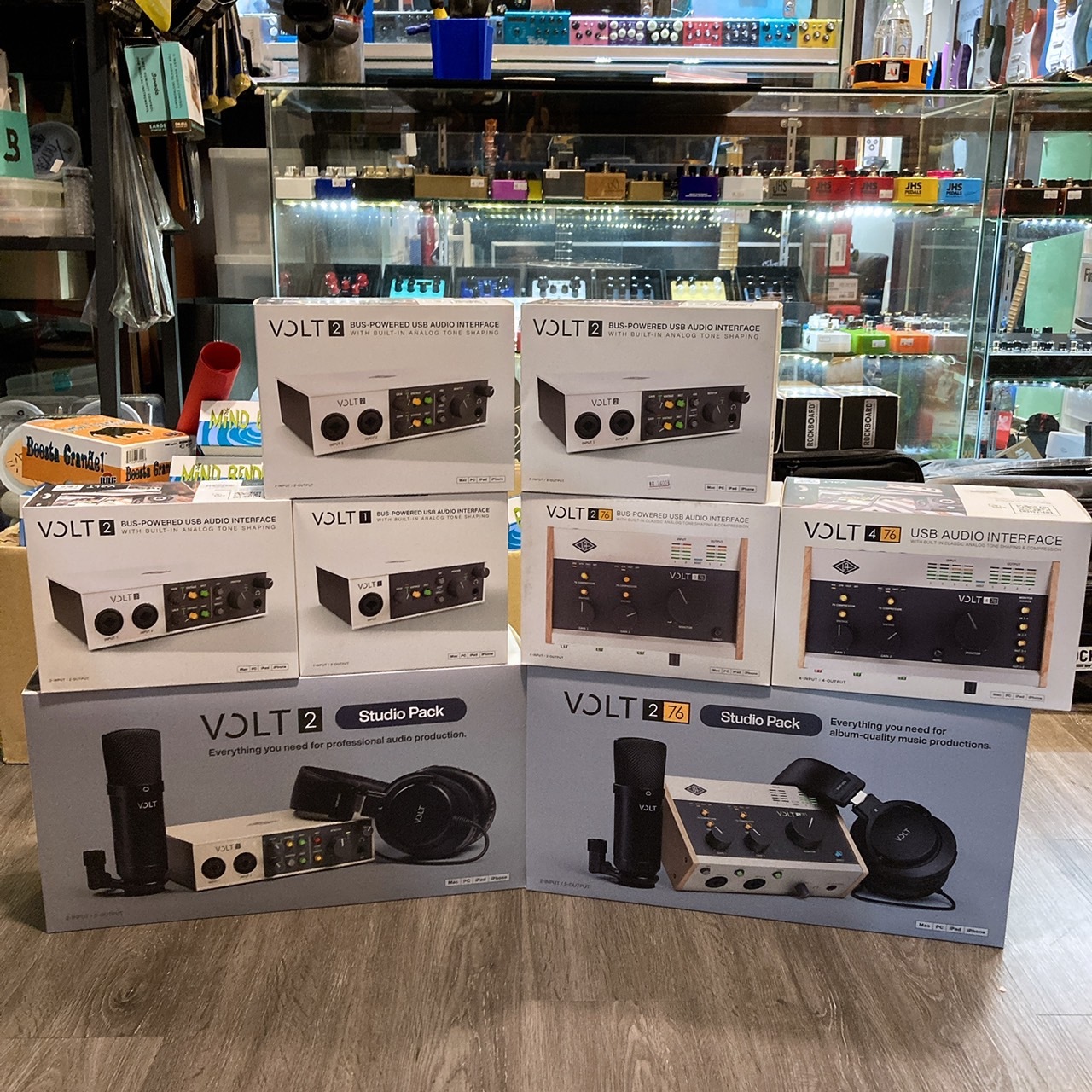 Universal Audio Volt SB2 USB-C 錄音套組 Studio Bundle