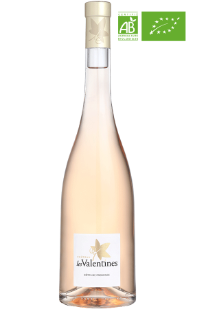 Chateau Les Valentines AOP Cotes de Provence Rose 2023 750ml