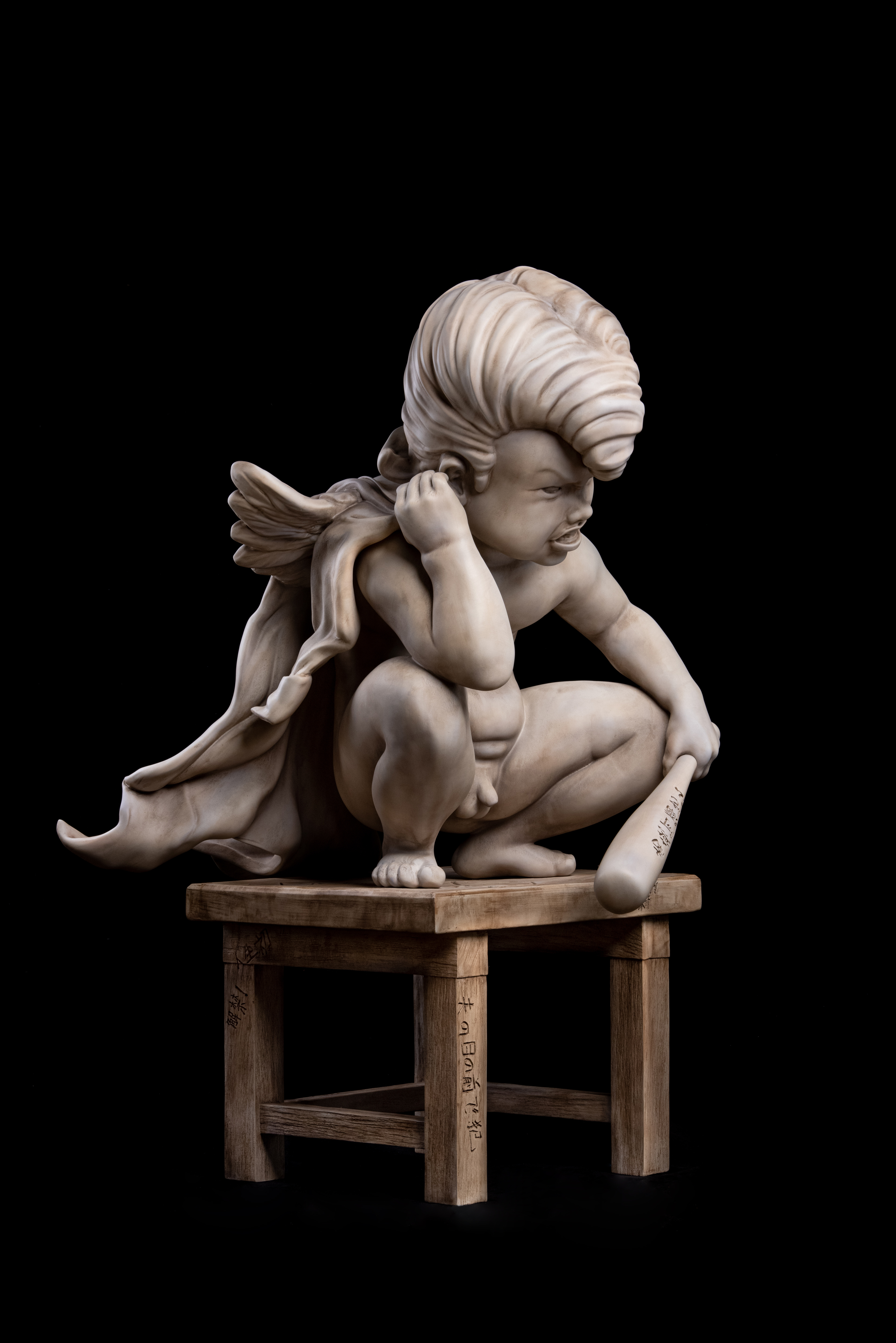 Echoes Gallery Midnight Angel 等身比例暴走天使雕像
