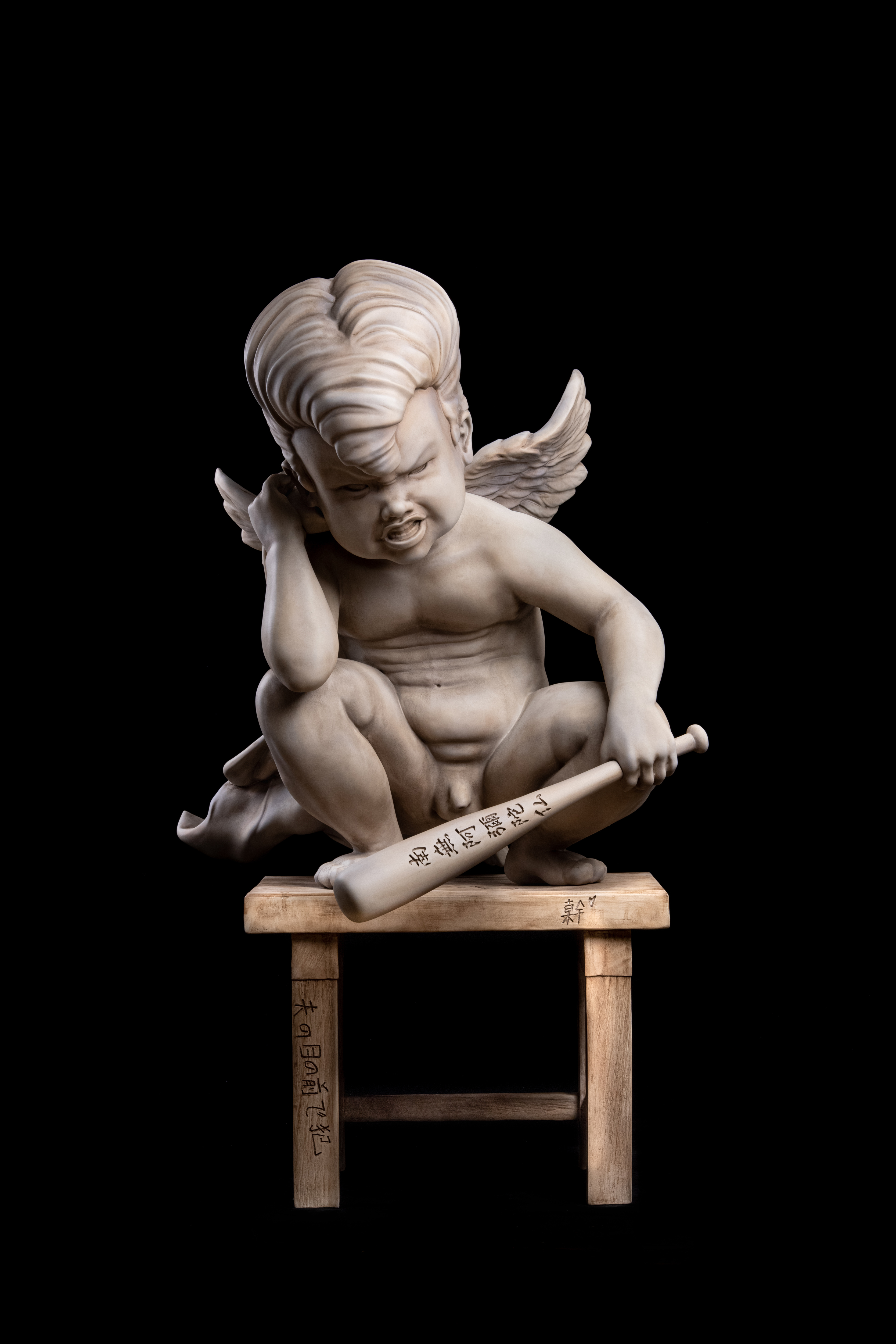 Echoes Gallery Midnight Angel 等身比例暴走天使雕像