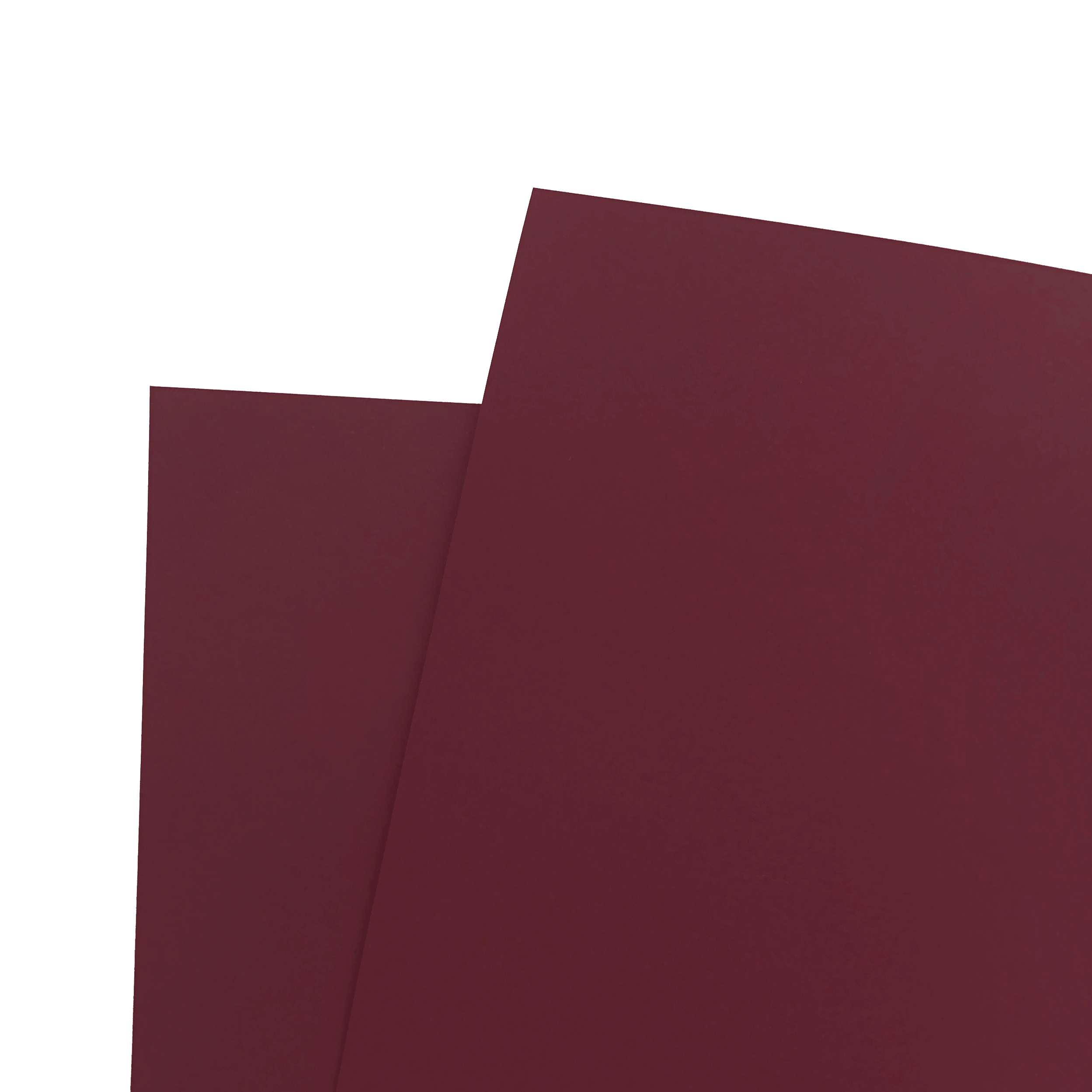 艾力獨家-【厚磅底卡】| 紙艾紙 - 棗紅 (A4規格-5入) #T9002