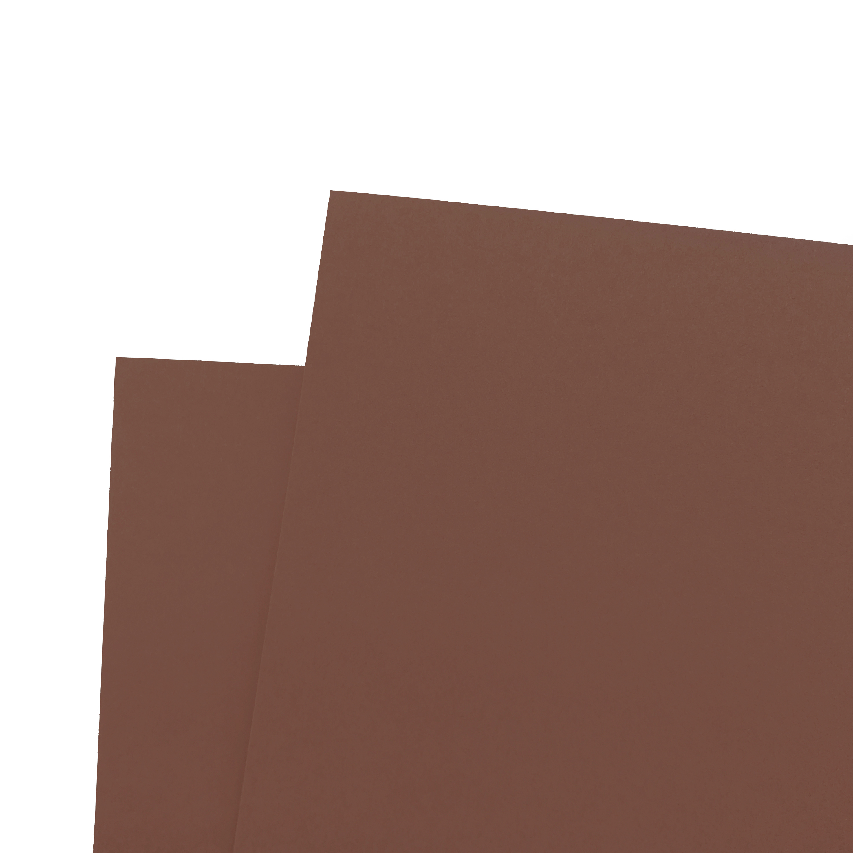 艾力獨家-【厚磅底卡】| 紙艾紙 - 巧克力棕 (A4規格-5入) #T9002