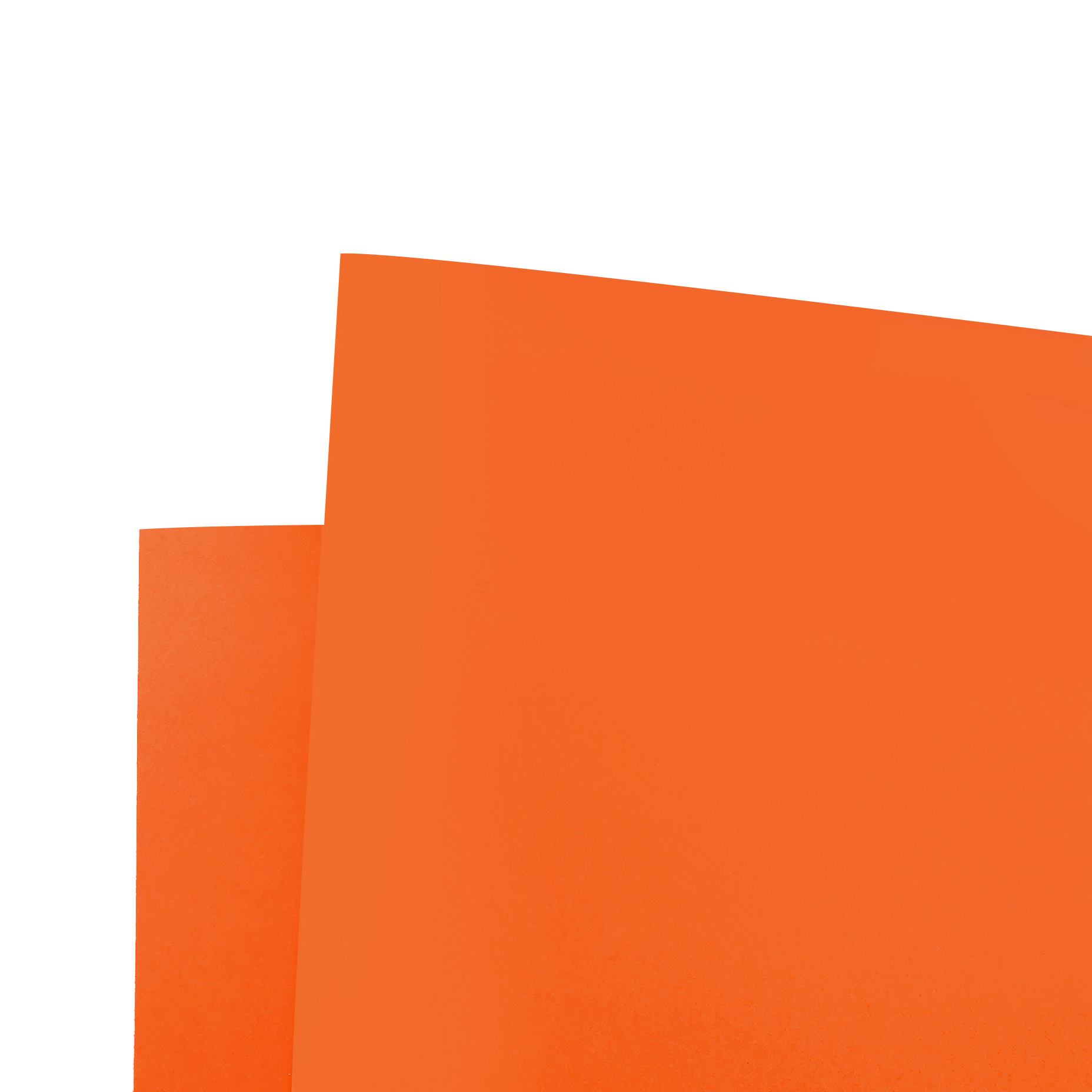 艾力獨家-【厚磅底卡】| 紙艾紙 - 橘色 (A4規格-5入) #T9002