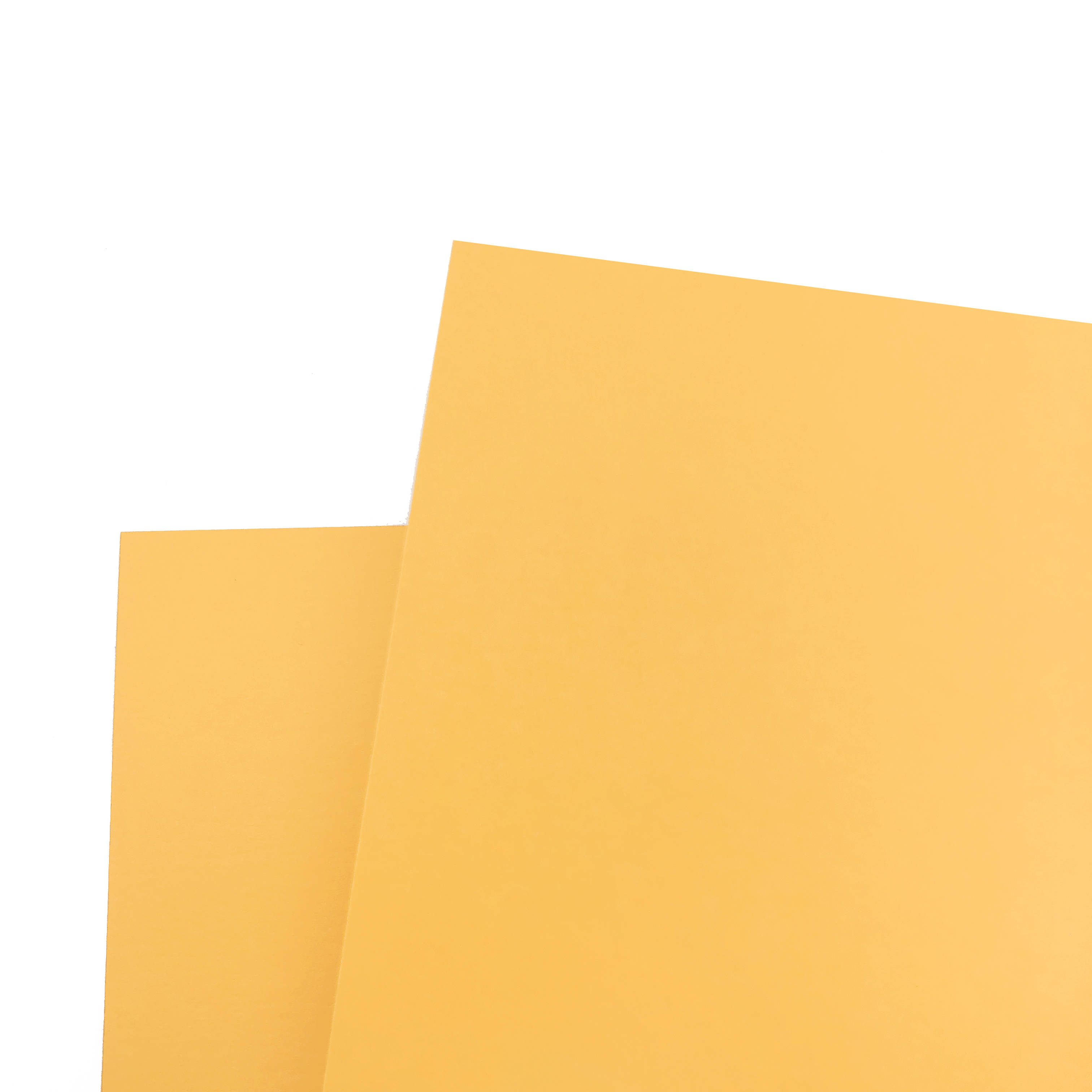 艾力獨家-【厚磅底卡】| 紙艾紙 - 雞蛋黃 (A4規格-5入) #T9002