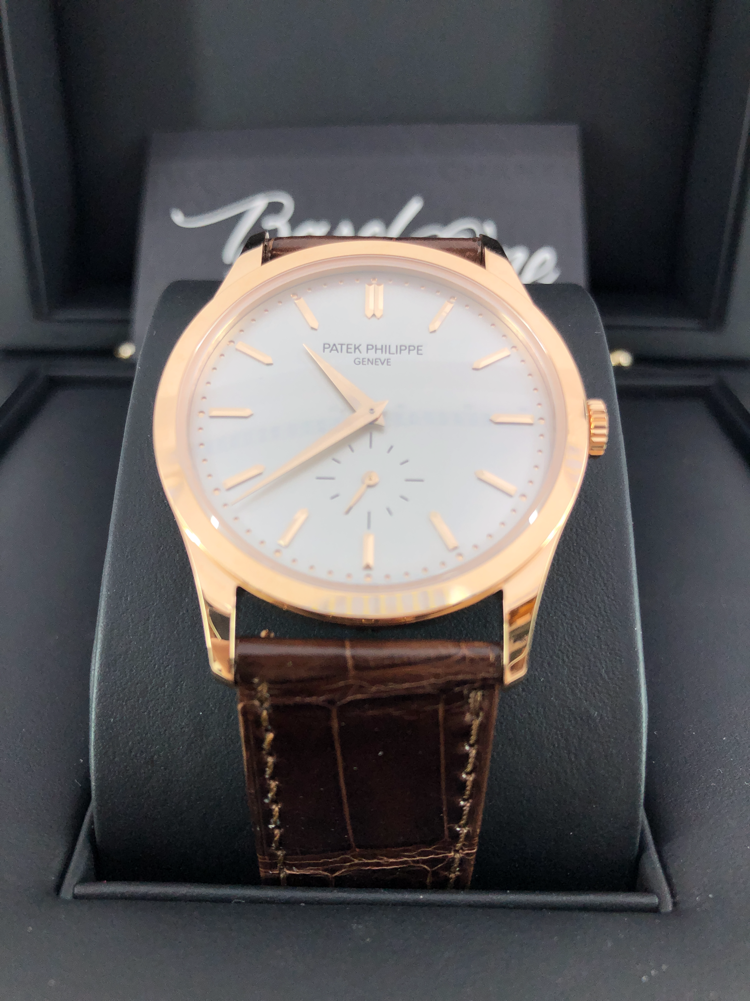 Discontinued BRAND NEW 5196R 5196 PATEK PHILIPPE SMALL SECONDS CALATRAVA MANUAL WINDING