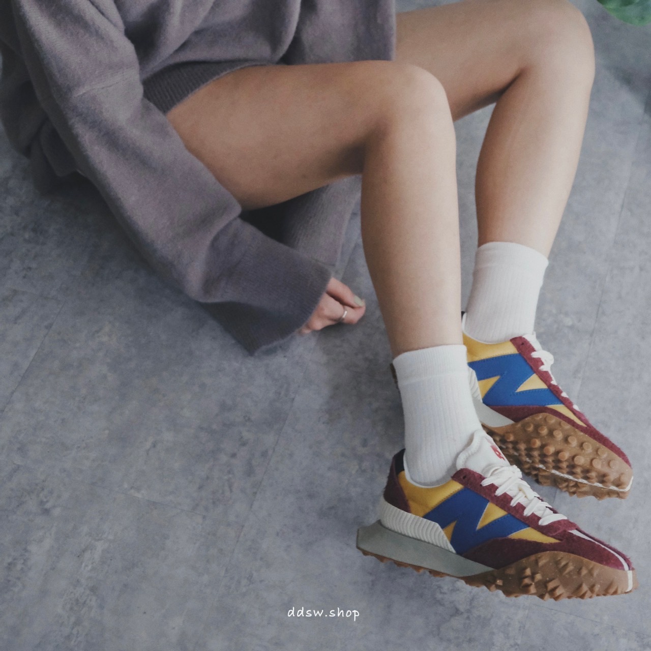 New Balance UXC72EA-D 酒紅 男女 復古鞋