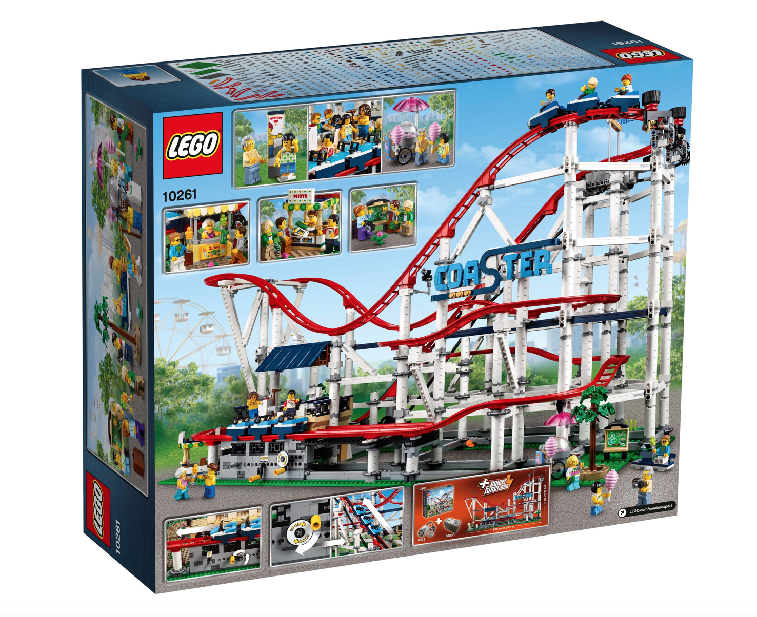 [飛米樂高積木磚賣店] LEGO 10261 Creator Expert ®雲宵飛車