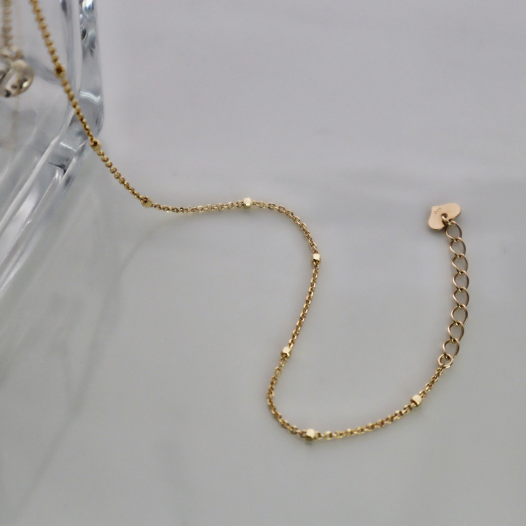 10K/鏈鍊不捨系列-流光手鍊