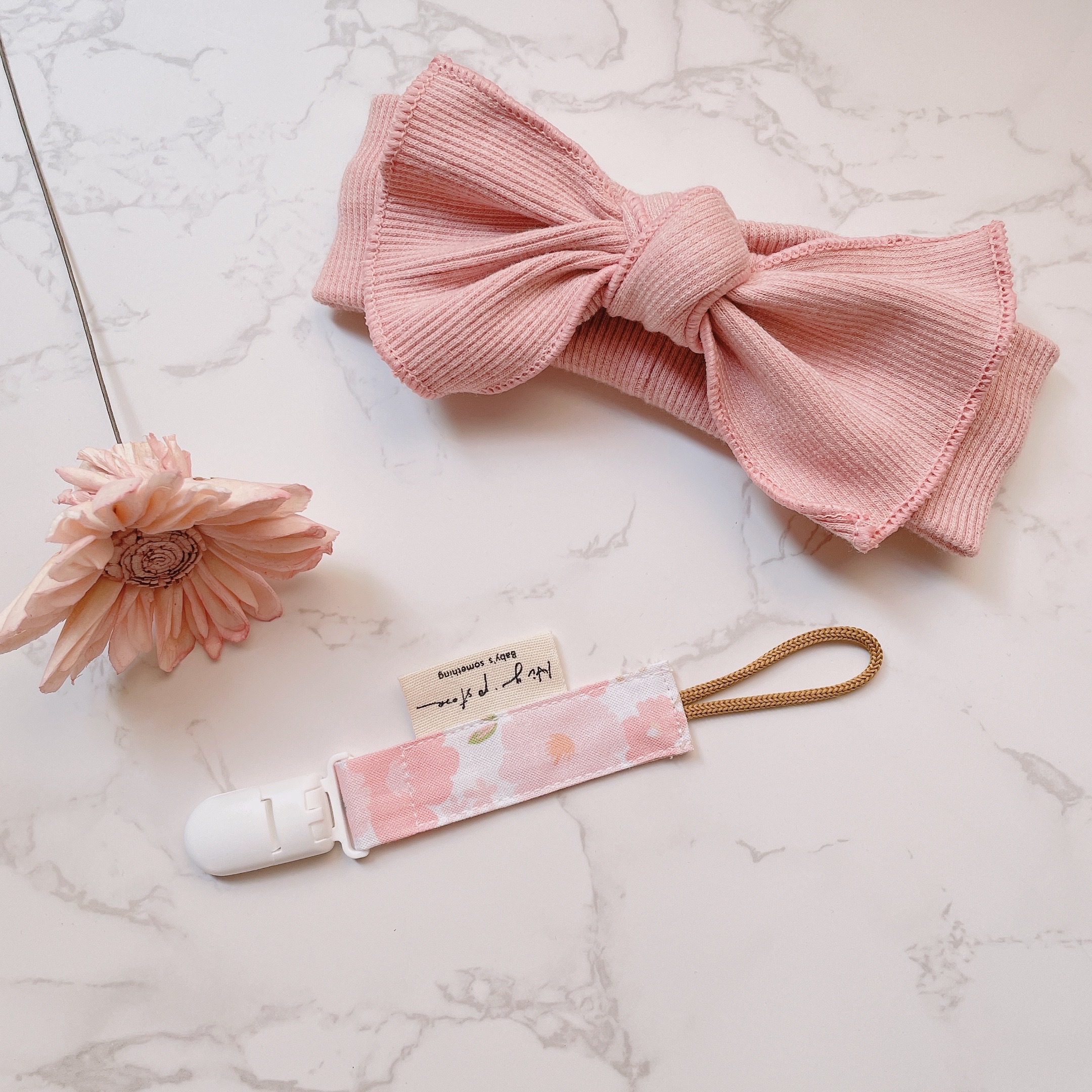 Hi Y.P store-短版鱷魚夾-粉嫩木槿