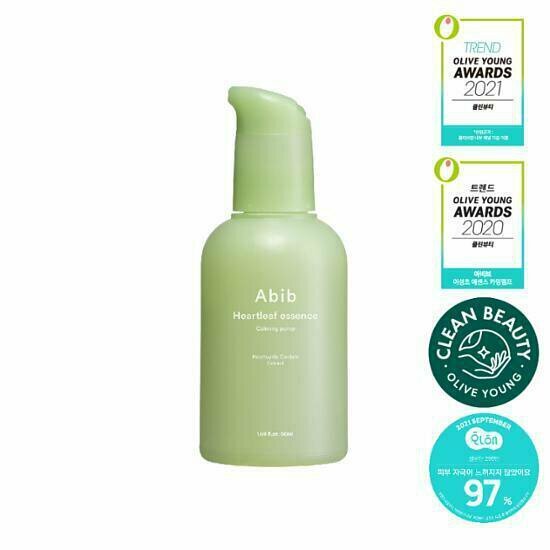《現貨》Abib  Heartleaf Essence Calming Pump