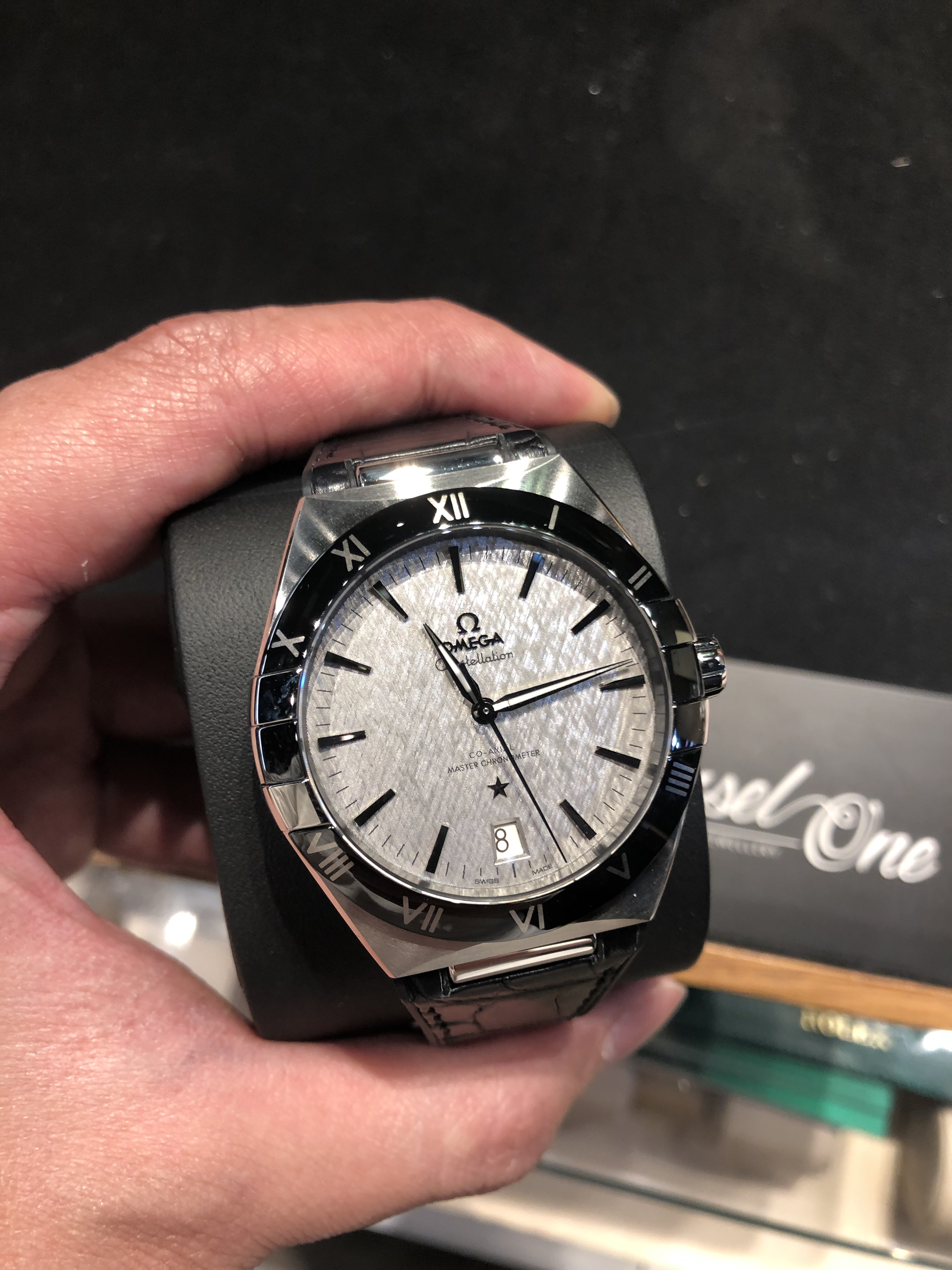 全新歐米茄星座系列131.33.41.21.06.001 13133412106001 灰色面COAXIAL MASTER CHRONOMETER 41 毫米皮帶腕錶